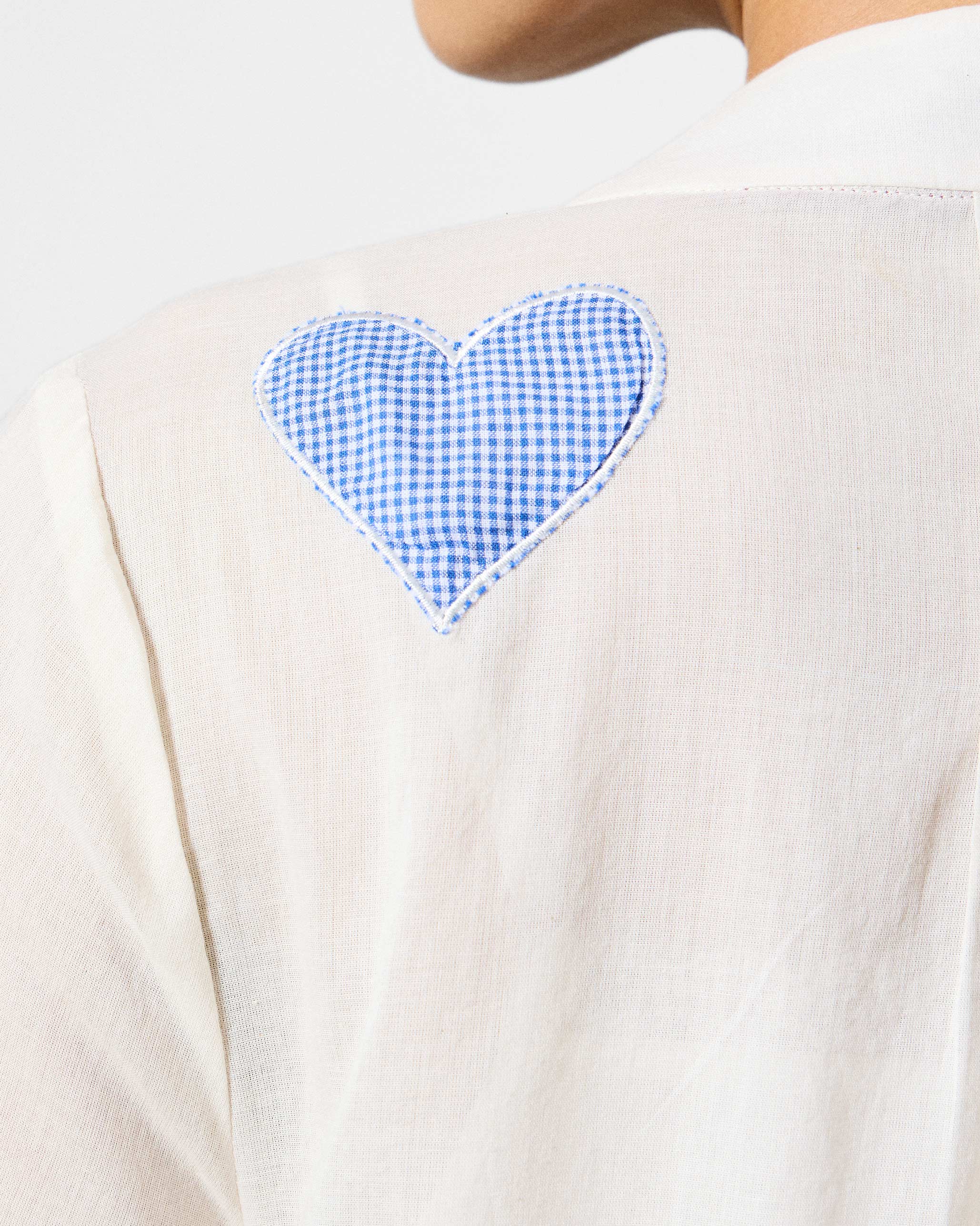 Mirai Kurta - White Embroidered