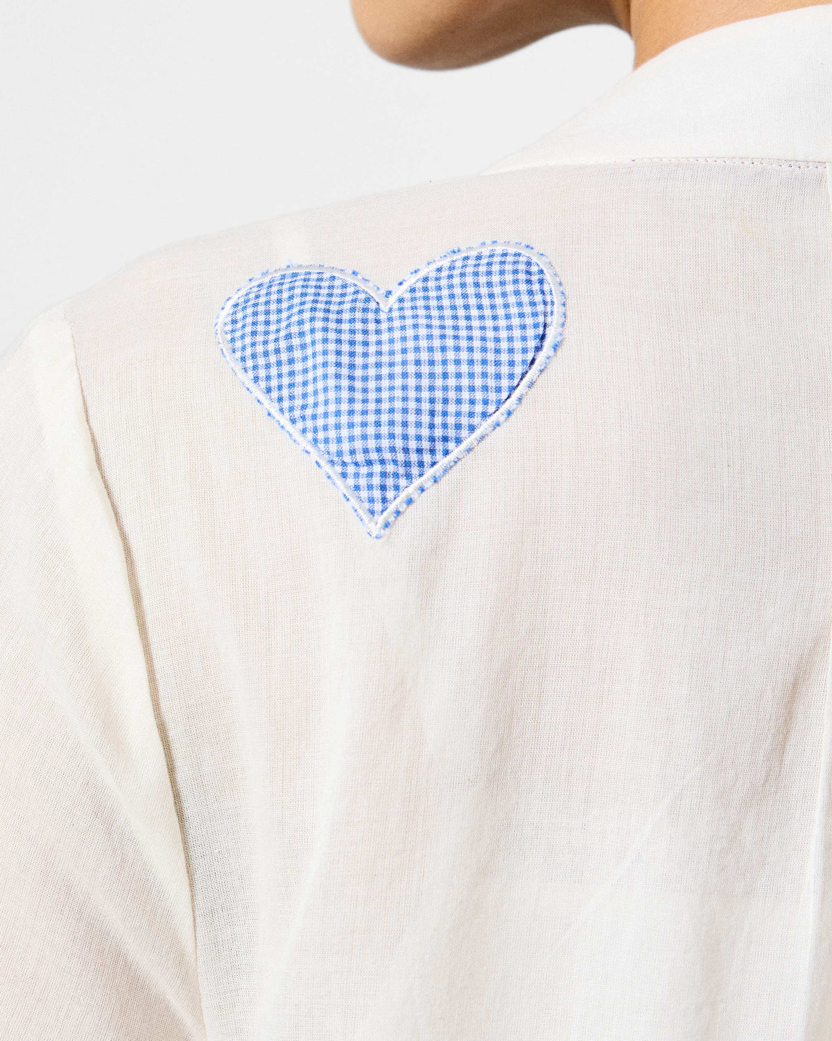 Mirai Kurta - White Embroidered