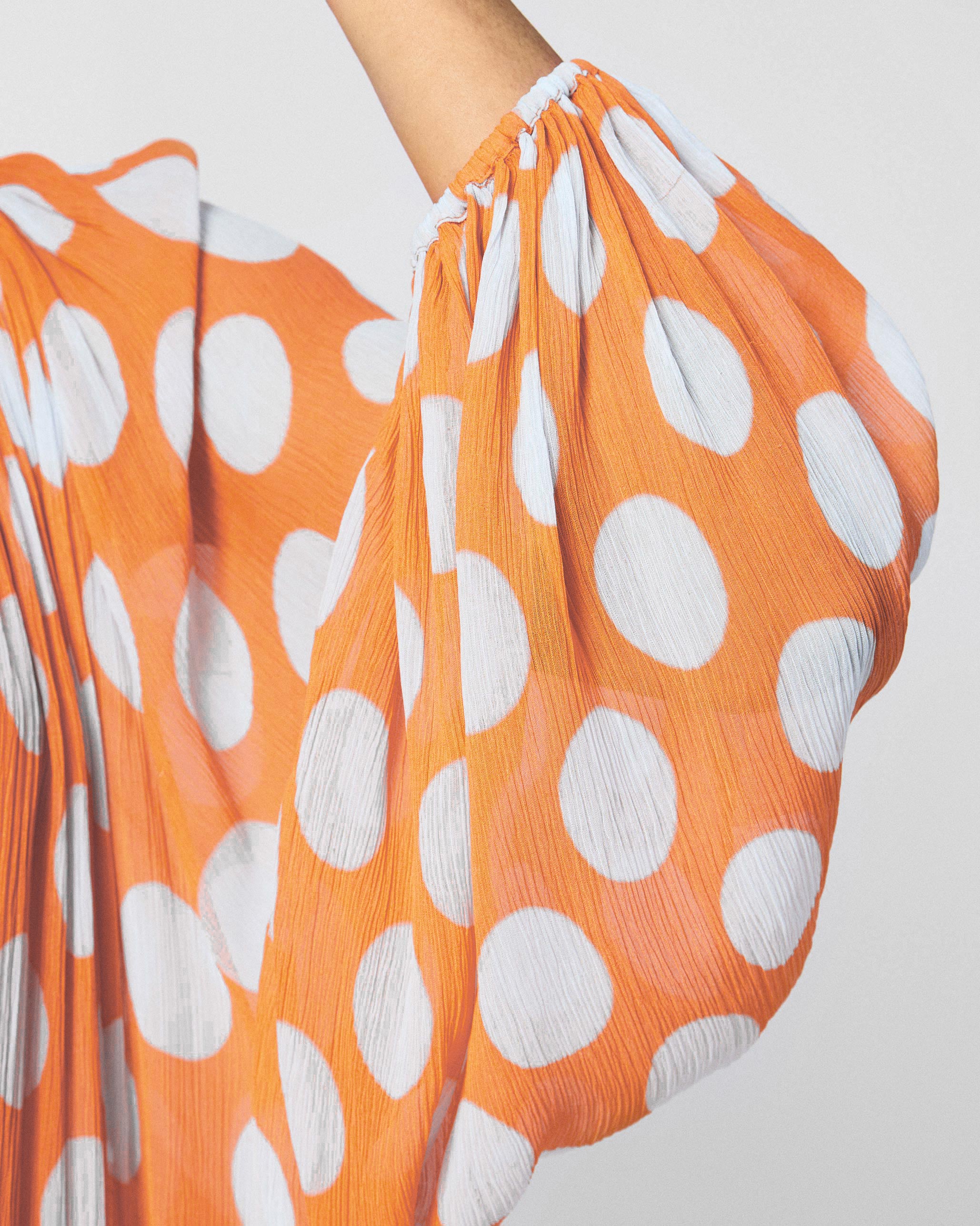 Sara Kaftan - Orange & Ice Printed