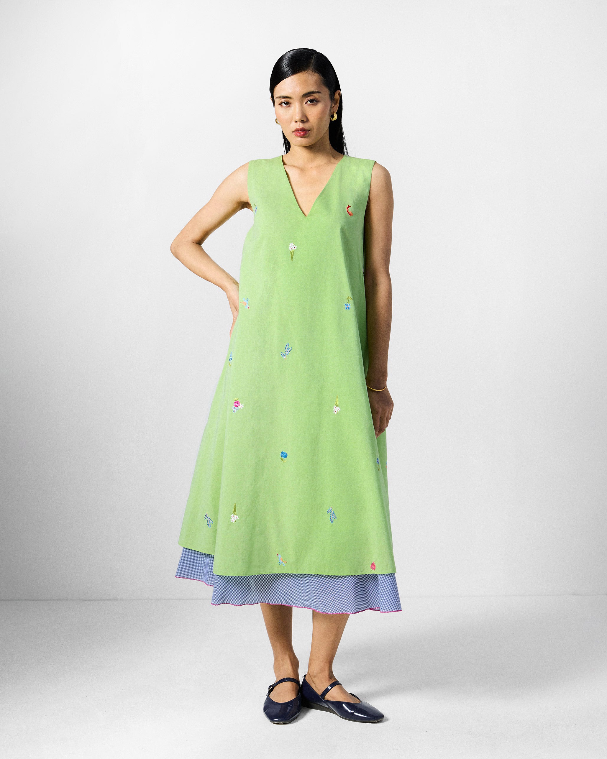 Ezra Dress - Multicolour Printed