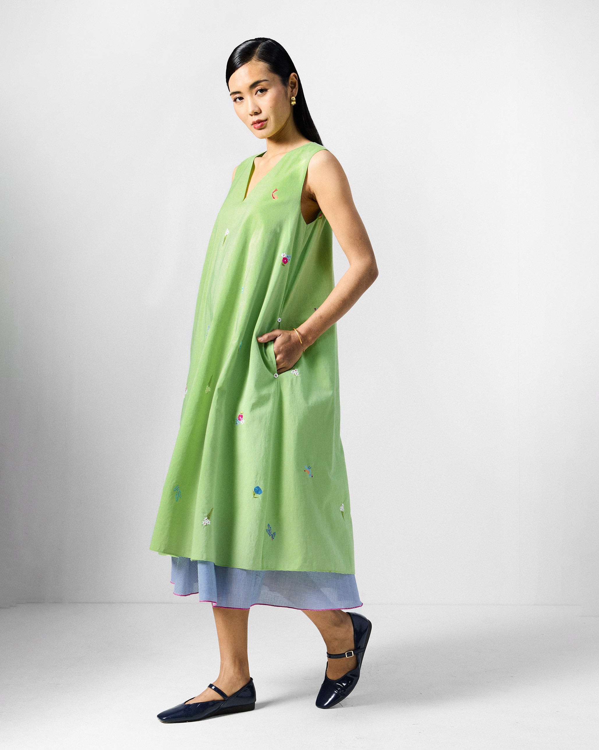 Ezra Dress - Multicolour Printed