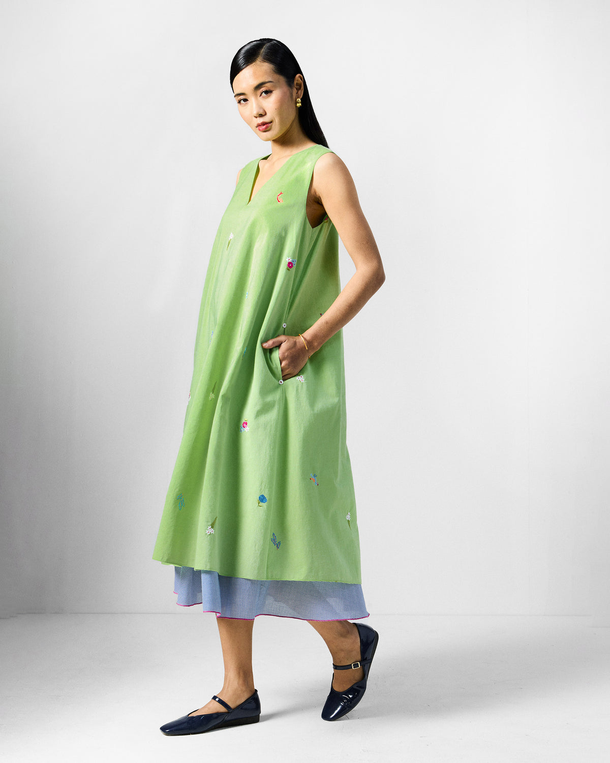 Ezra Dress - Multicolour Printed