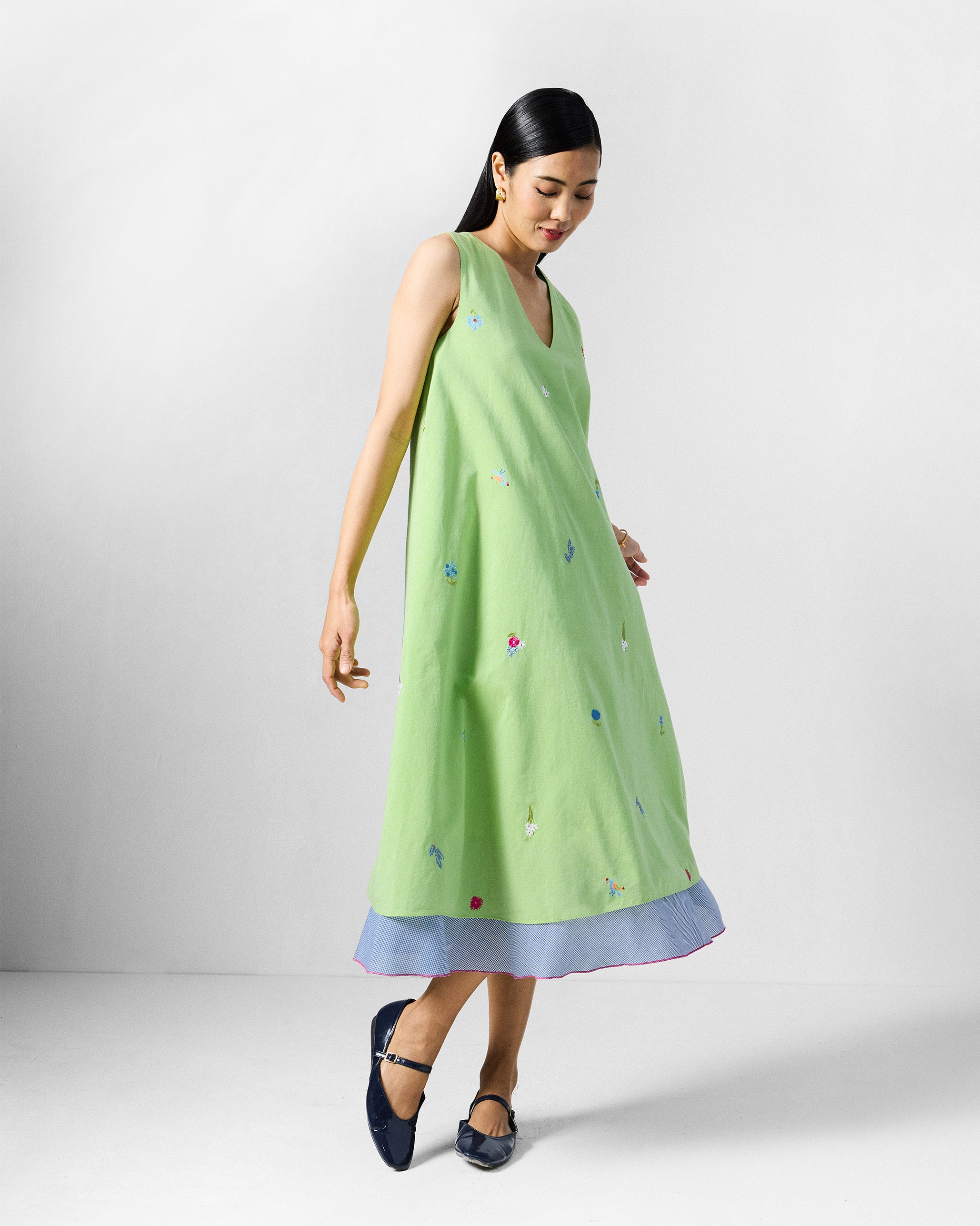 Ezra Dress - Multicolour Printed