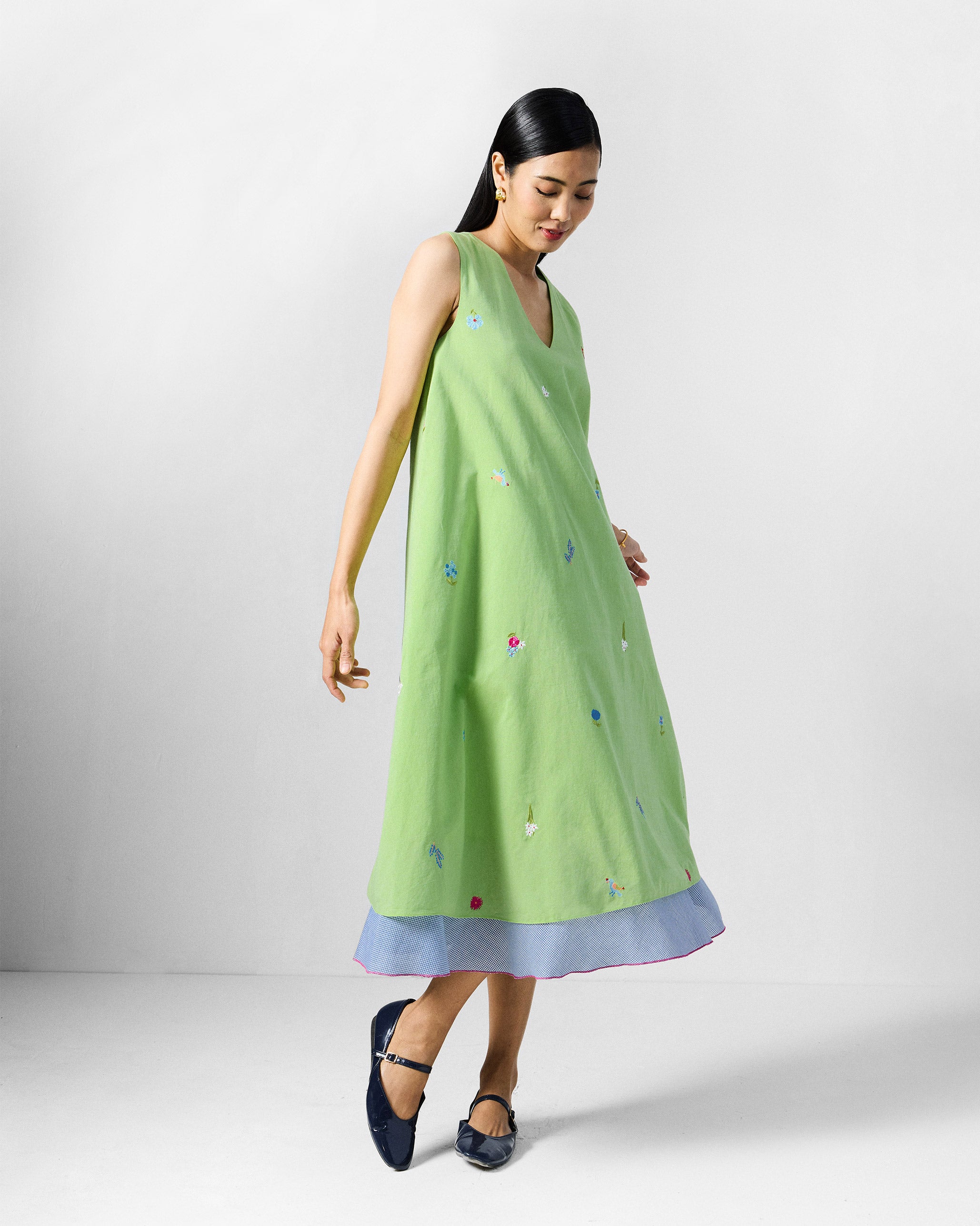 Ezra Dress - Multicolour Printed