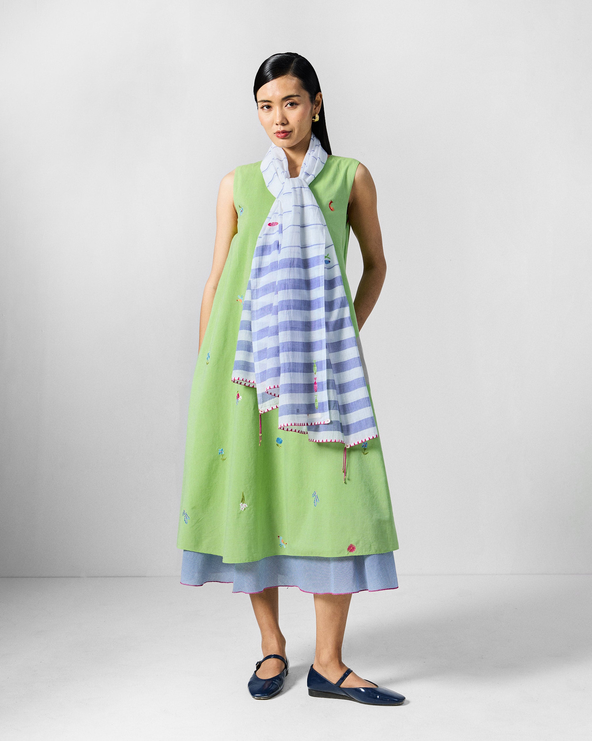 Ezra Dress - Multicolour Printed