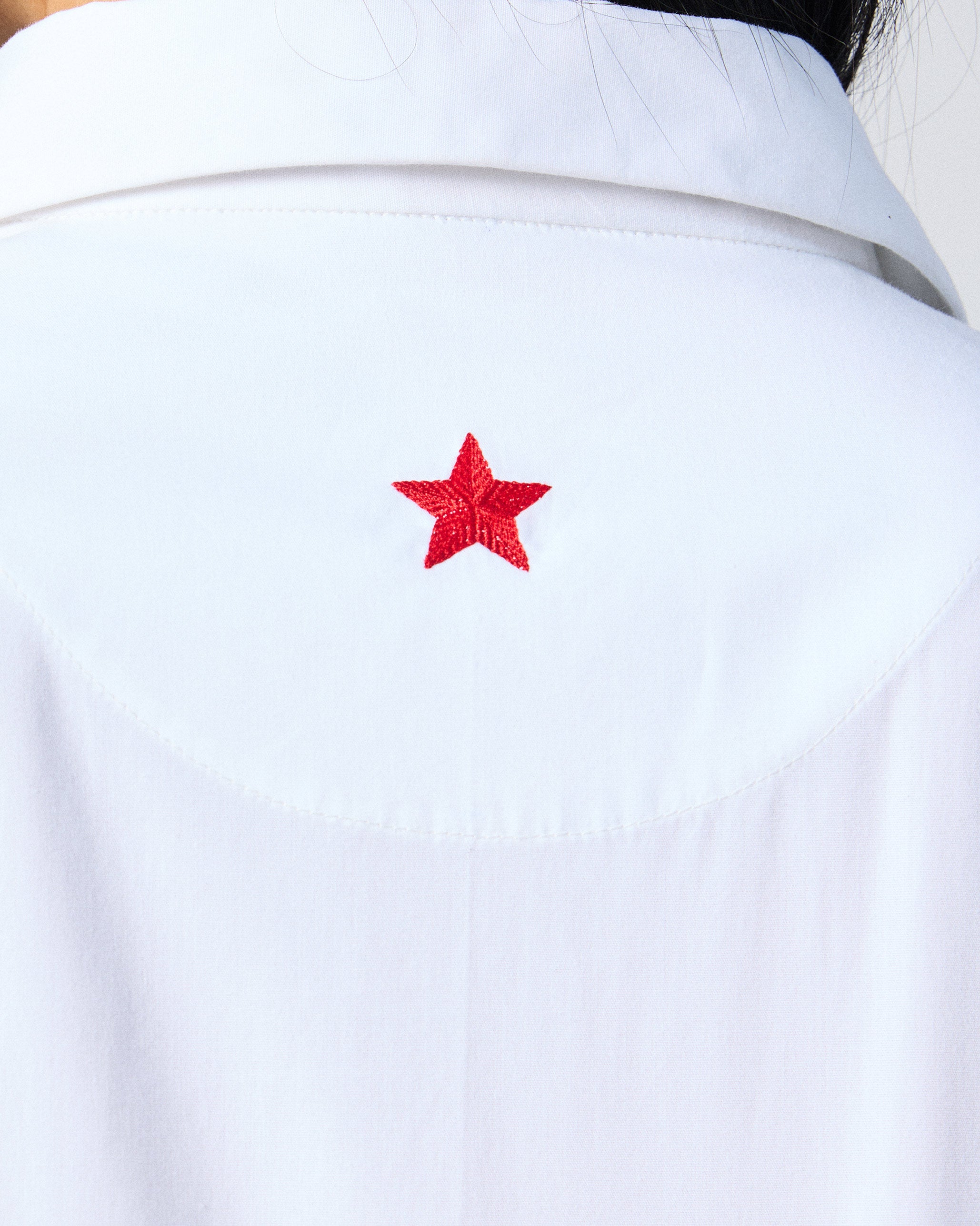 Kavi Dress - White & Orange Checks