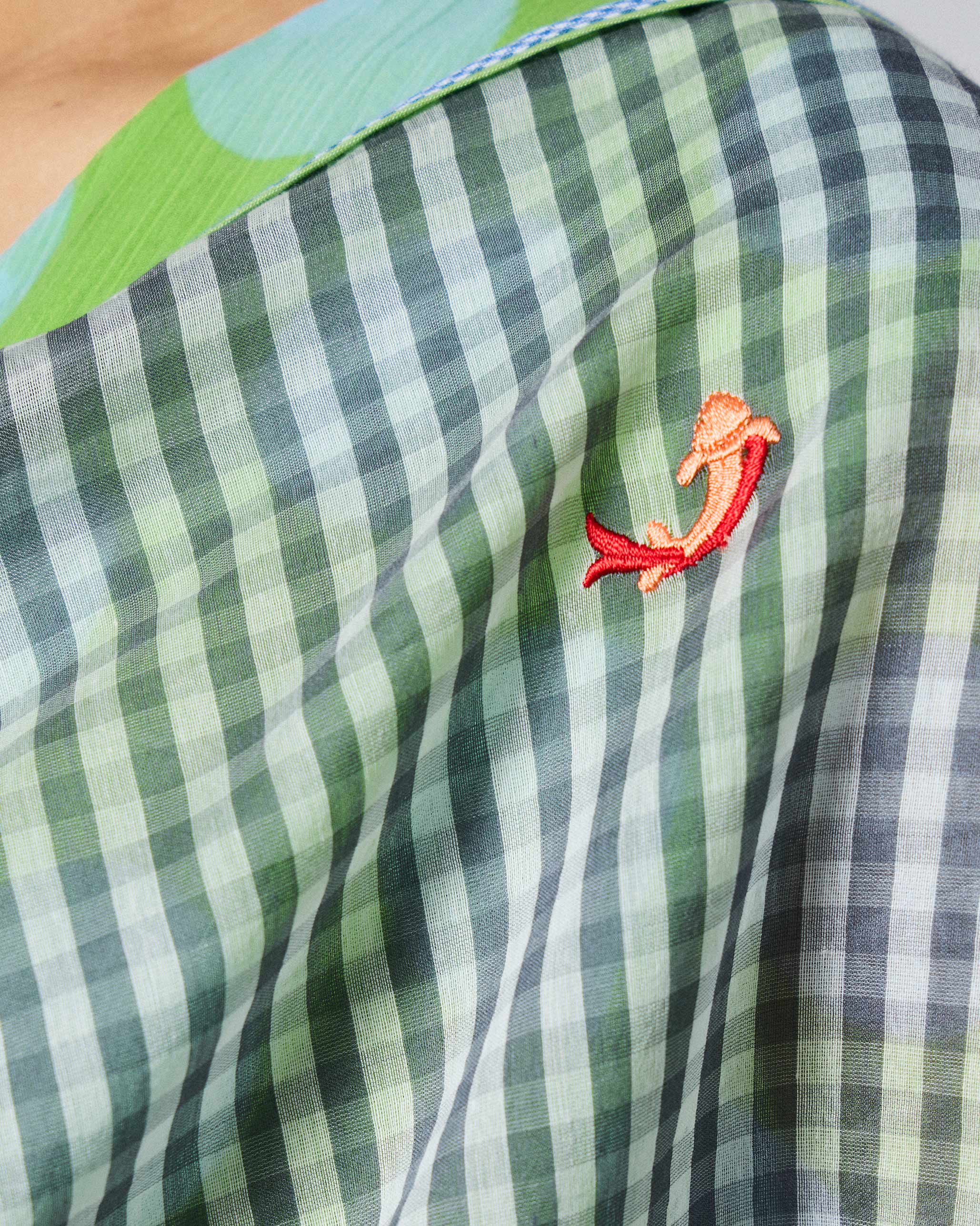 Nova Dupatta - Charcoal & Ivory Embroidered