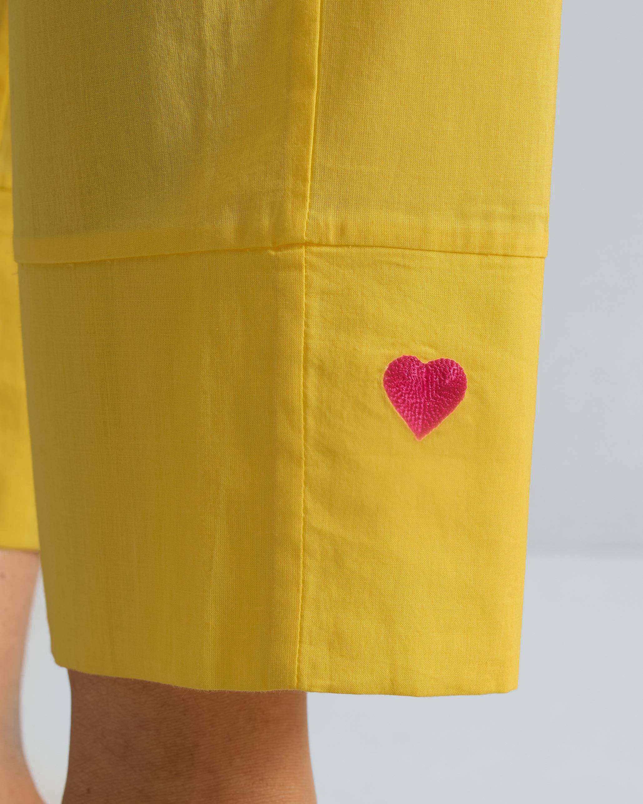 Narrow Pants - Yellow