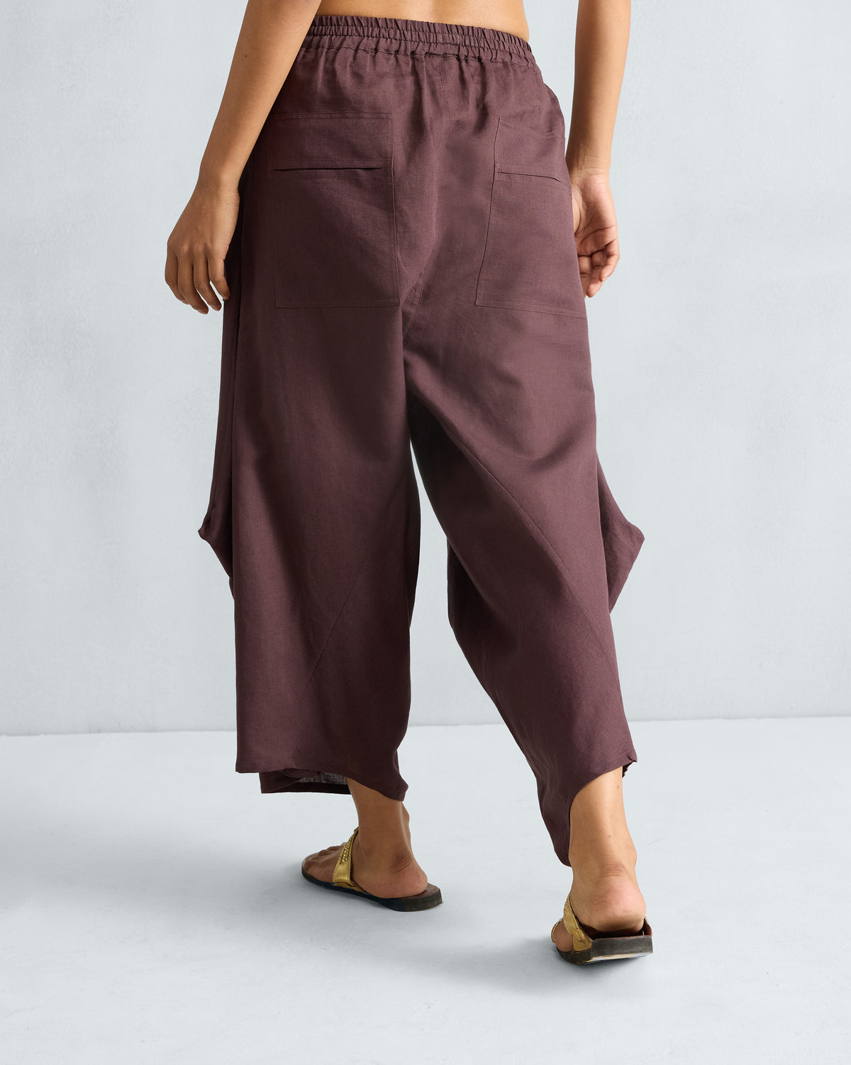 Yoka Trousers - Chocolate Plum