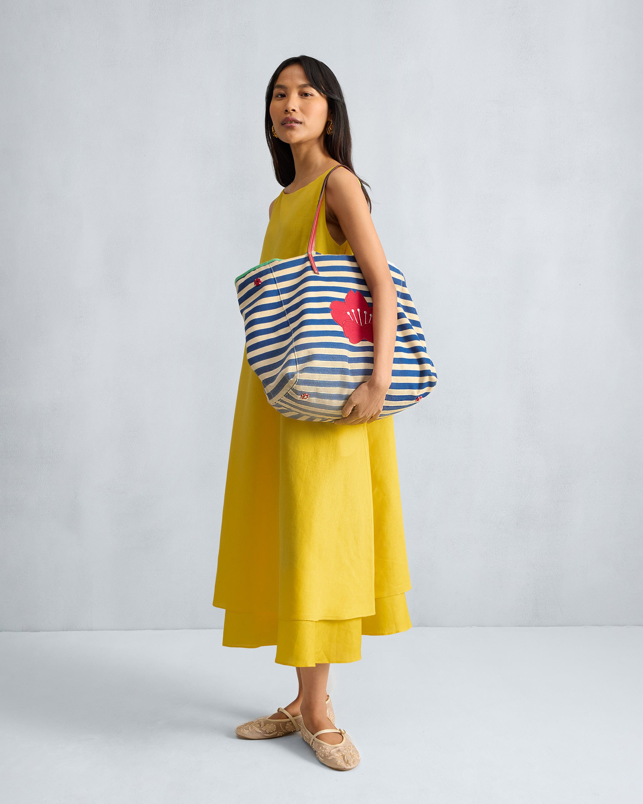 Double Layer Dress - Yellow