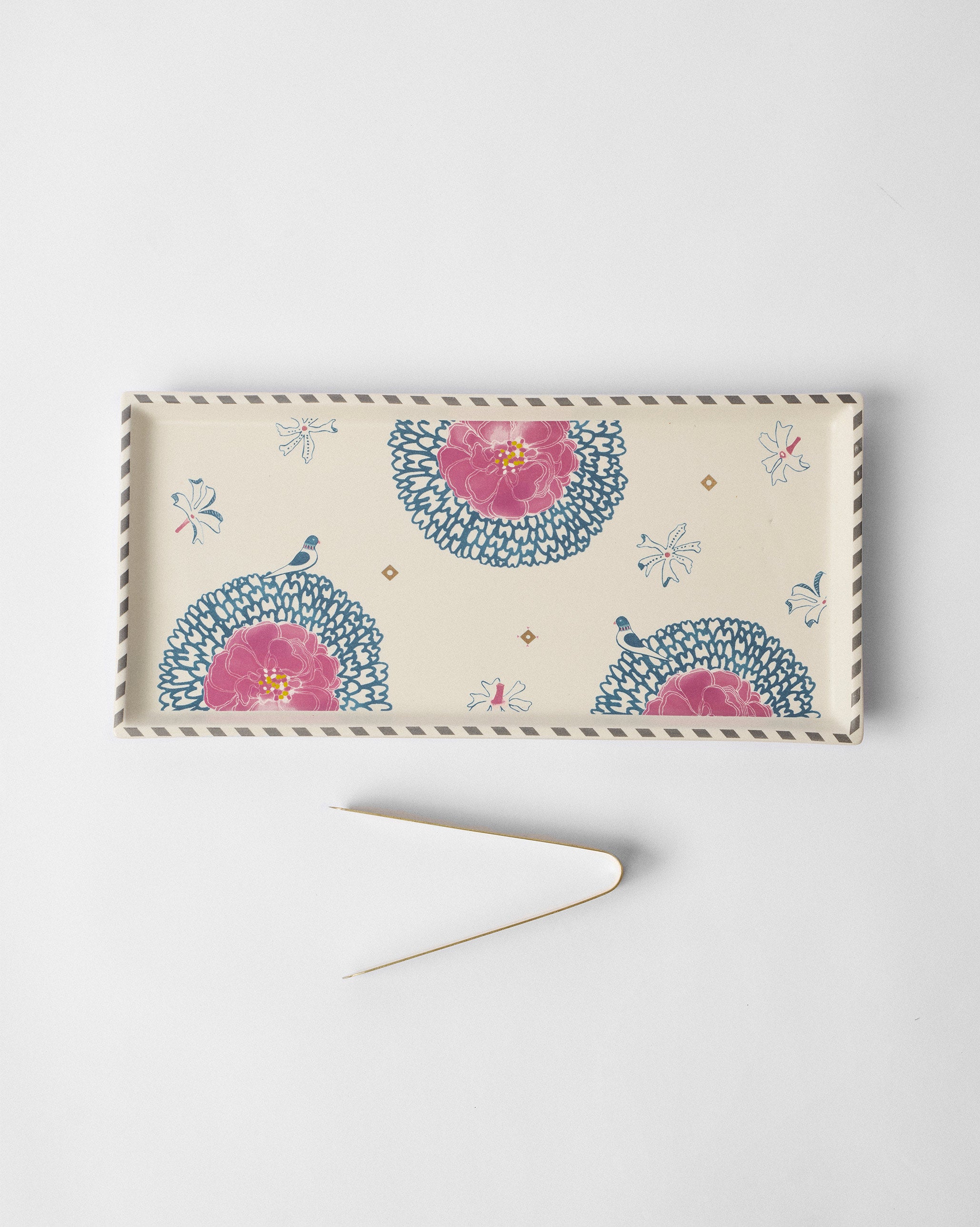 Marigold Cookie Tray With Tong