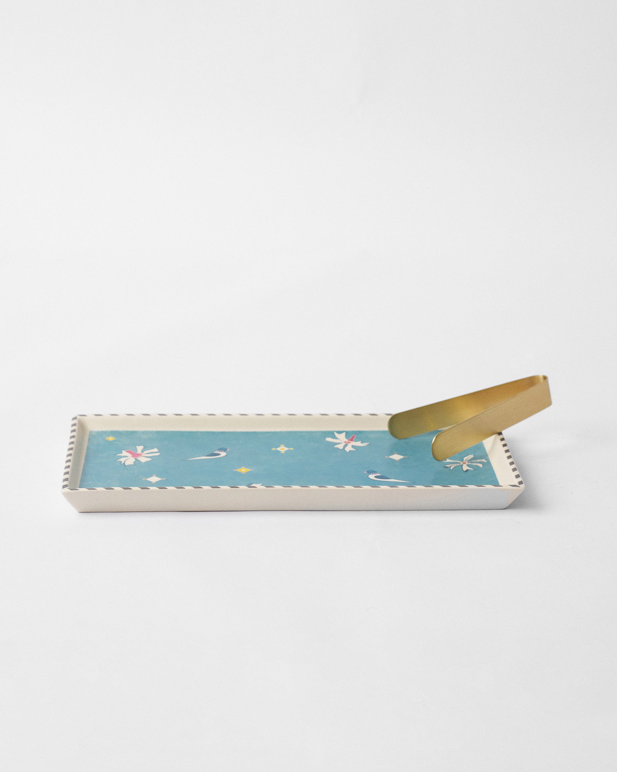Parijat Cookie Tray With Tong