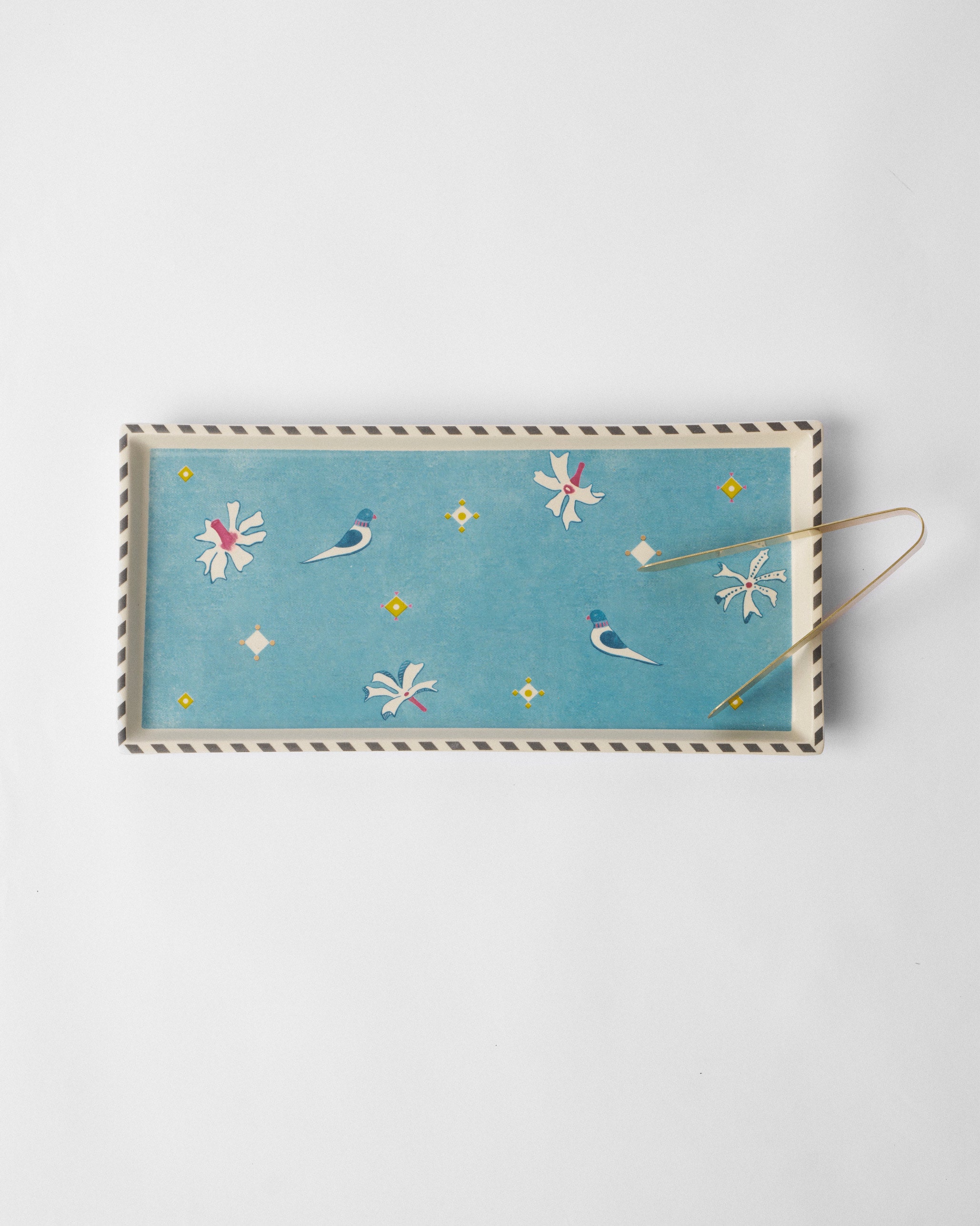 Parijat Cookie Tray With Tong