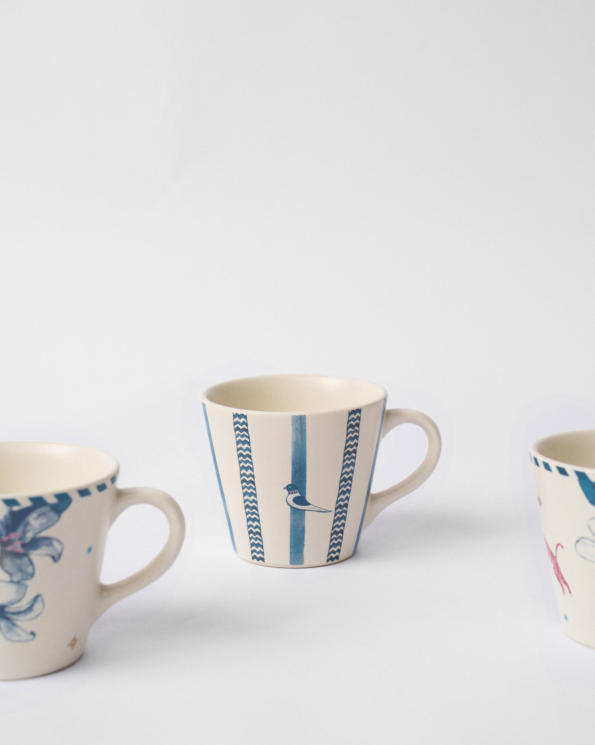 River Tiger Espresso Mug - Set of 4