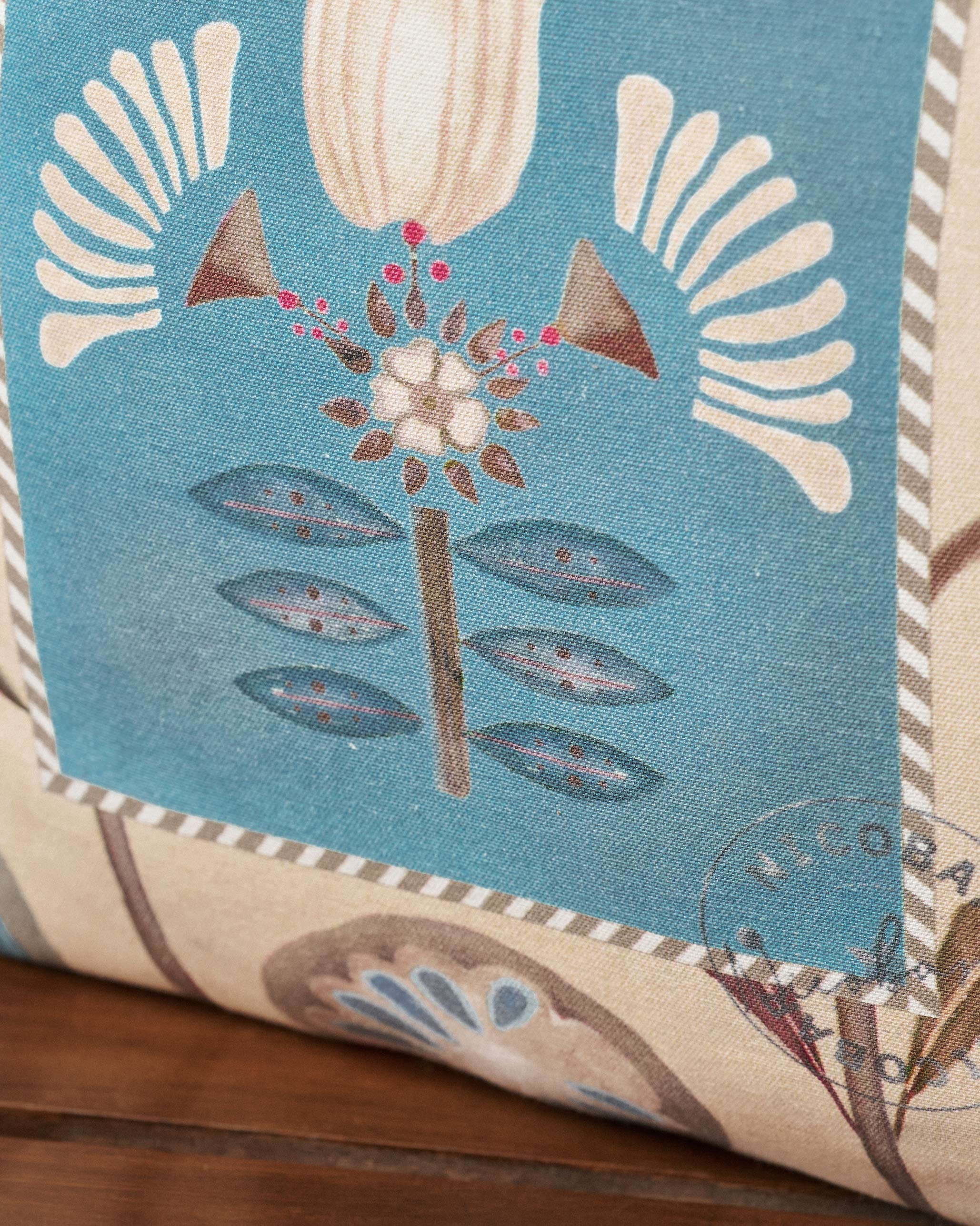 Lotus Marigold Cushion Cover