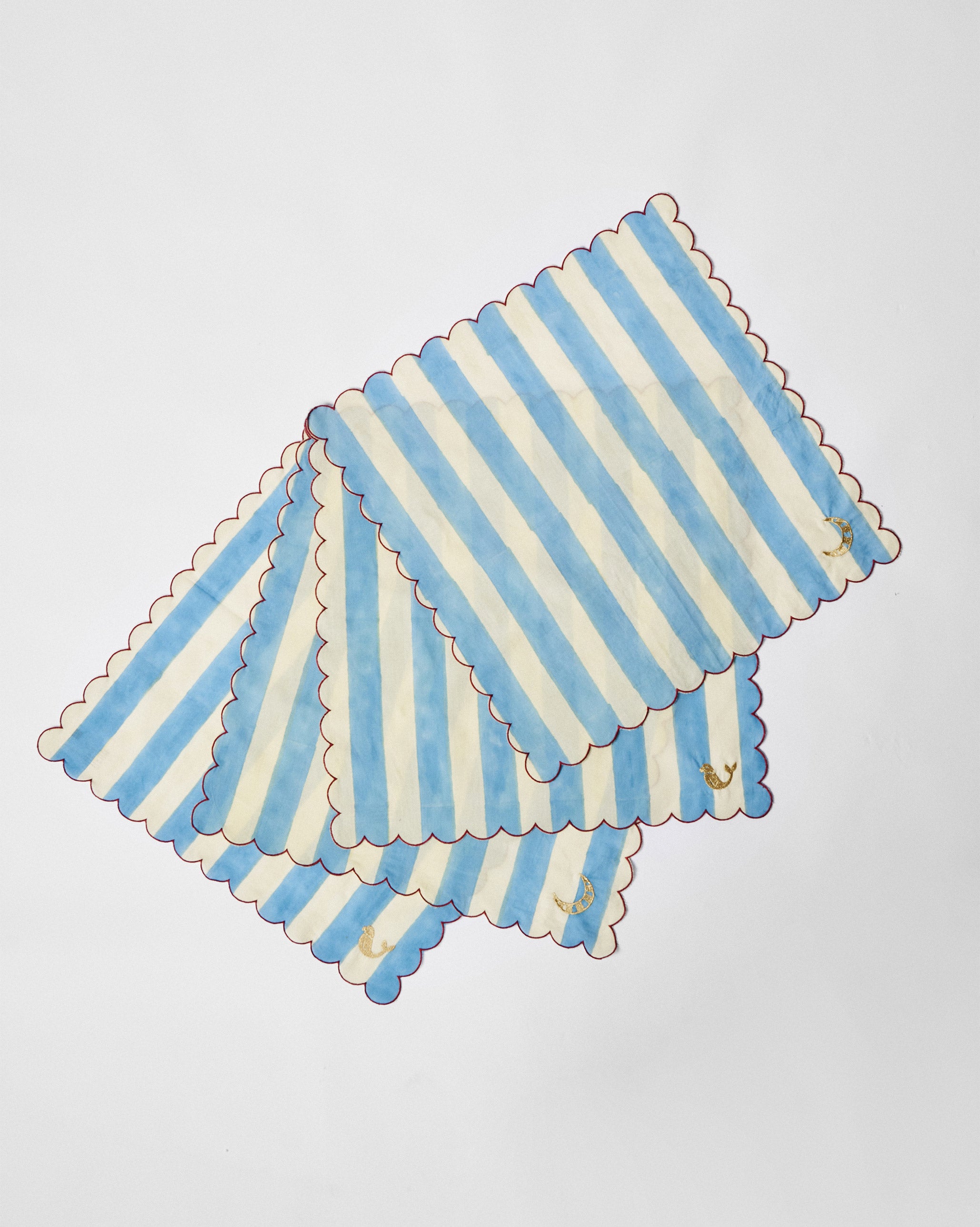 River Stripes Napkin - Set of 4