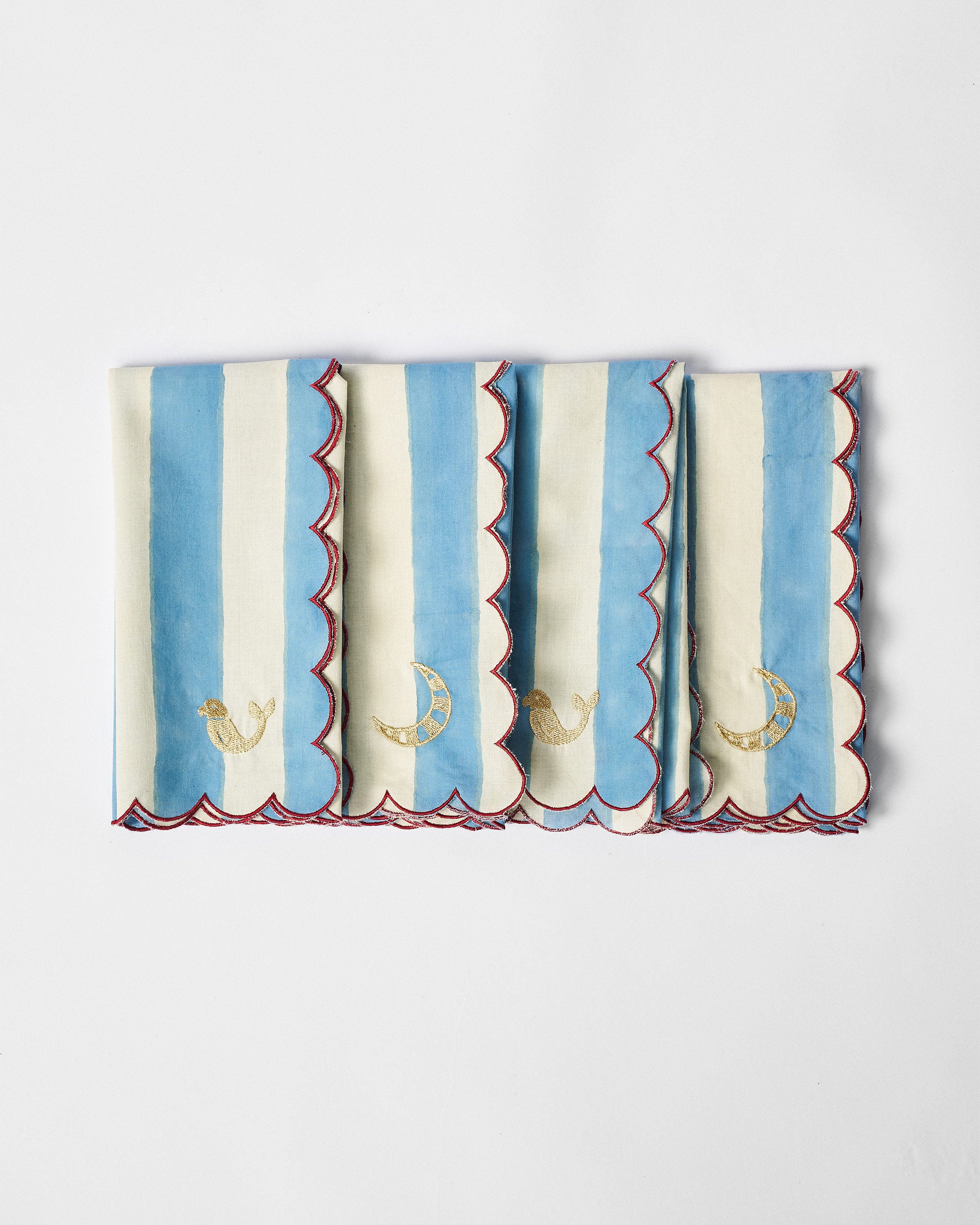 River Stripes Napkin - Set of 4
