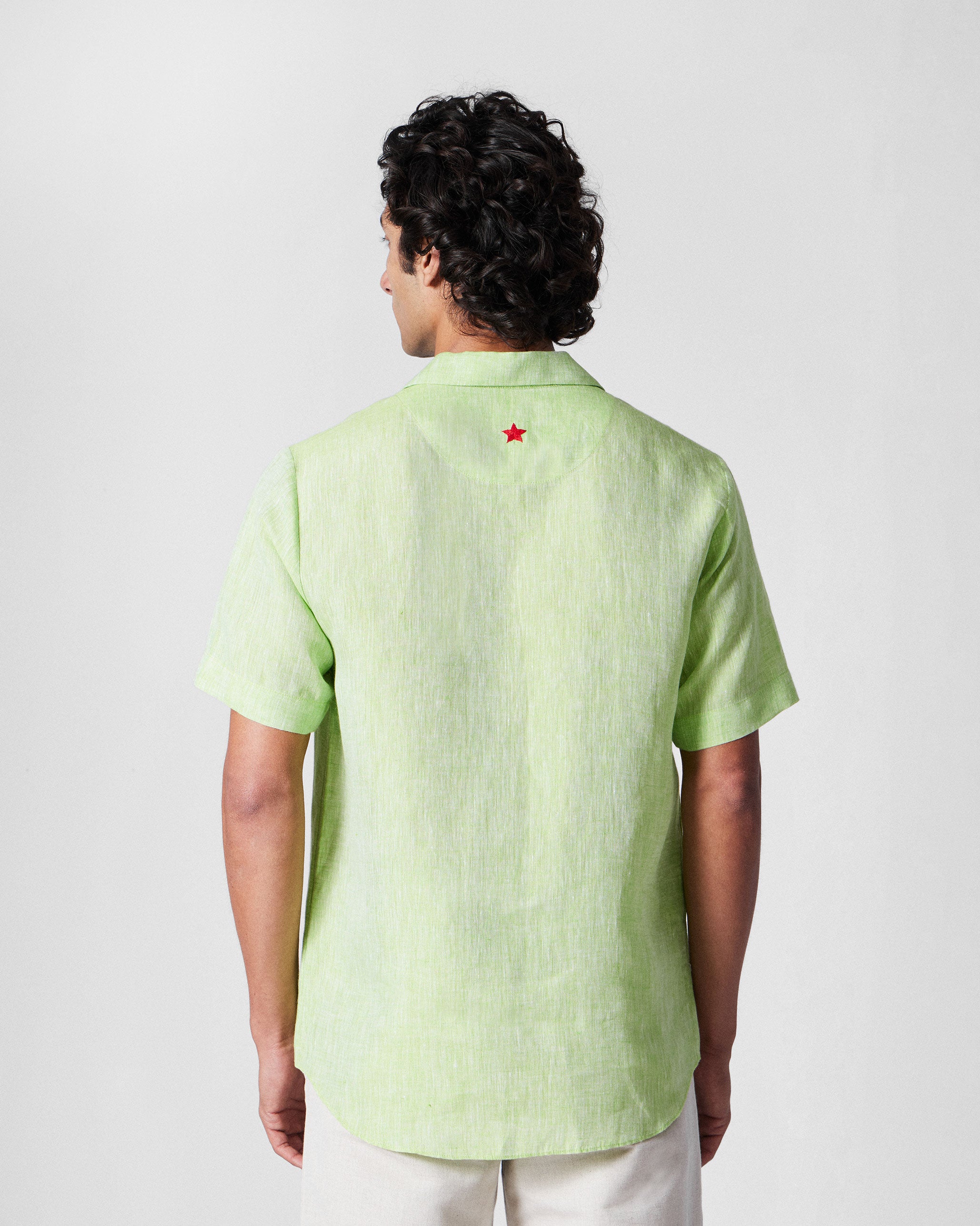 Mistari Shirt - Light Green
