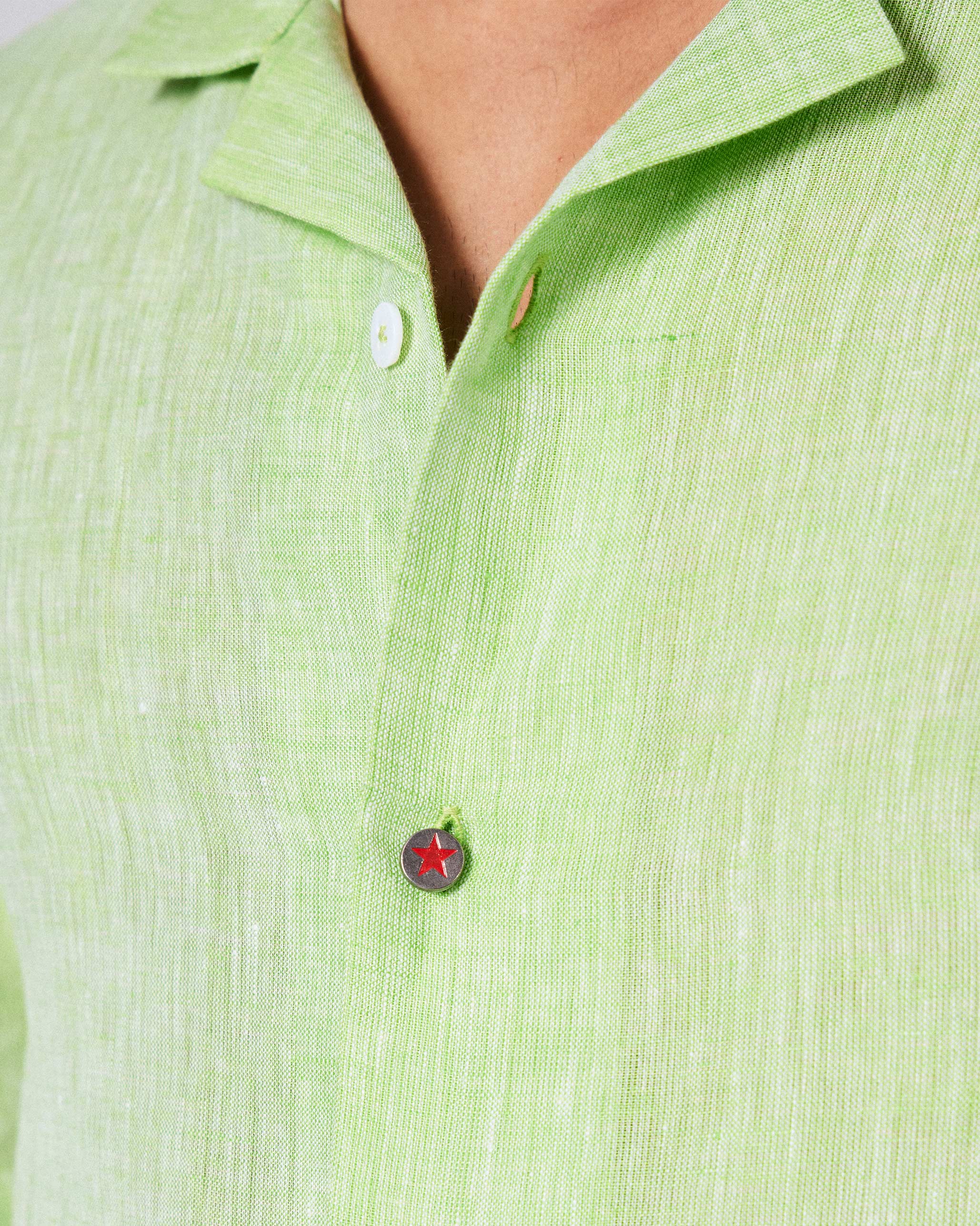 Mistari Shirt - Light Green