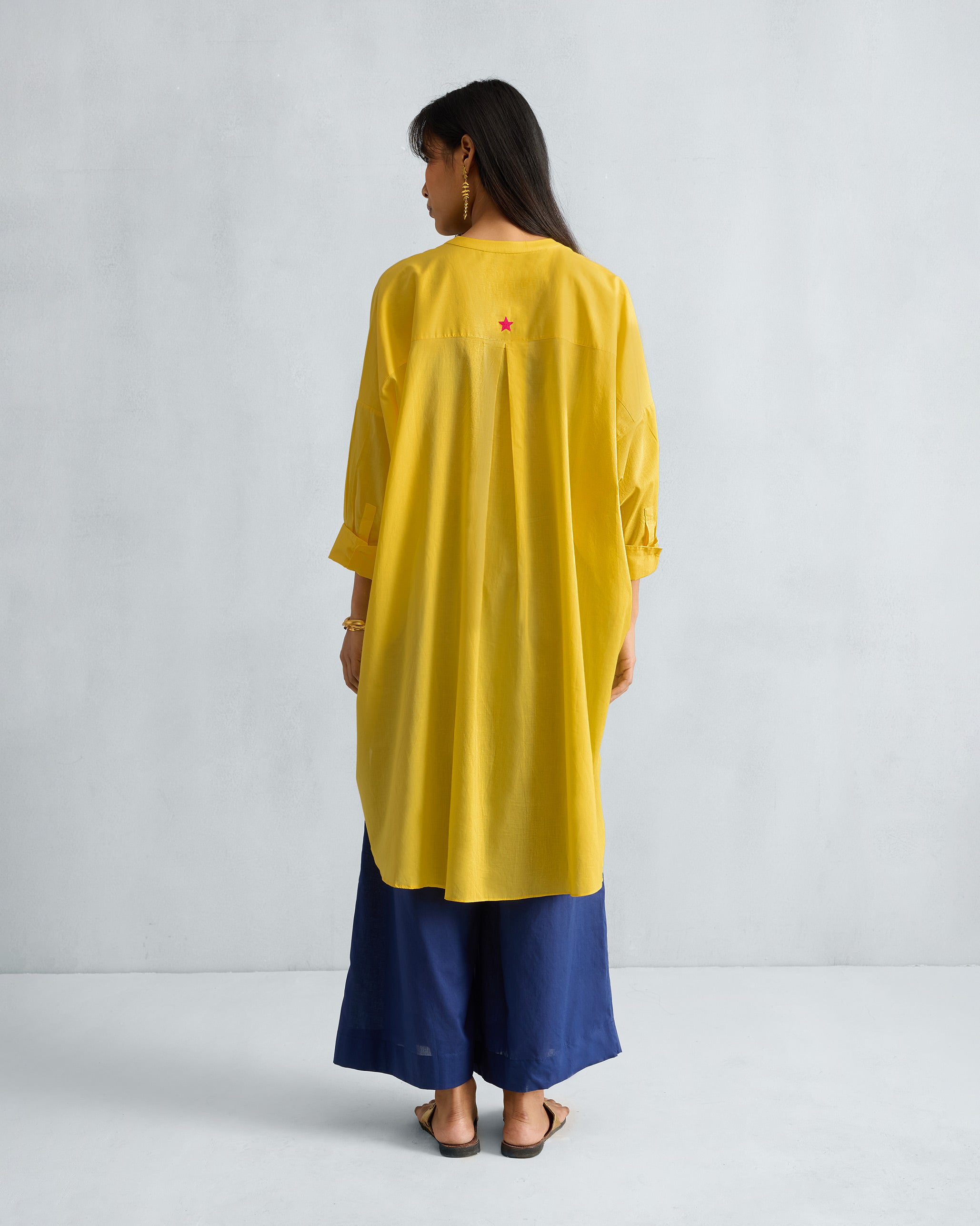 Lazy Sunday Tunic - Yellow