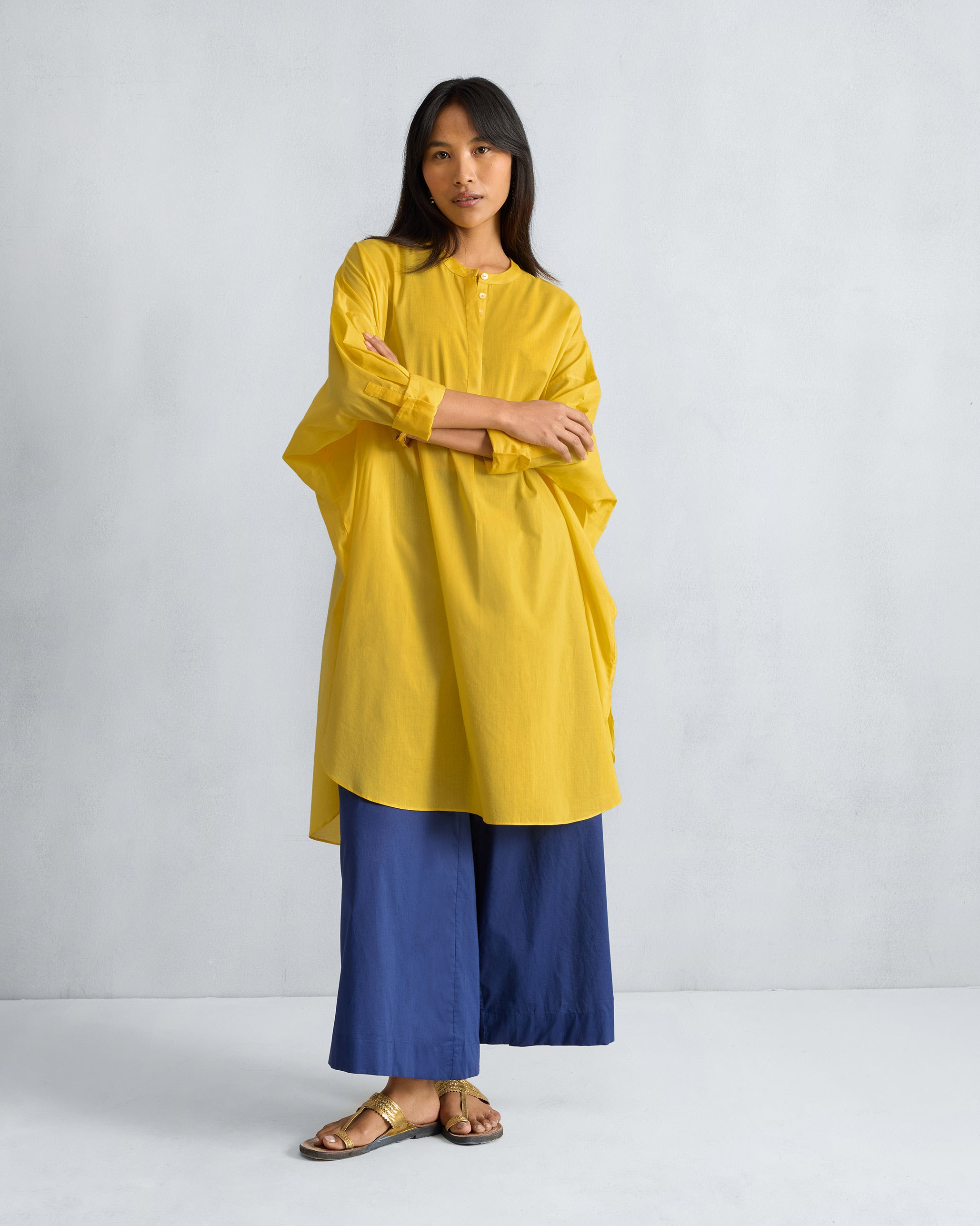 Lazy Sunday Tunic - Yellow
