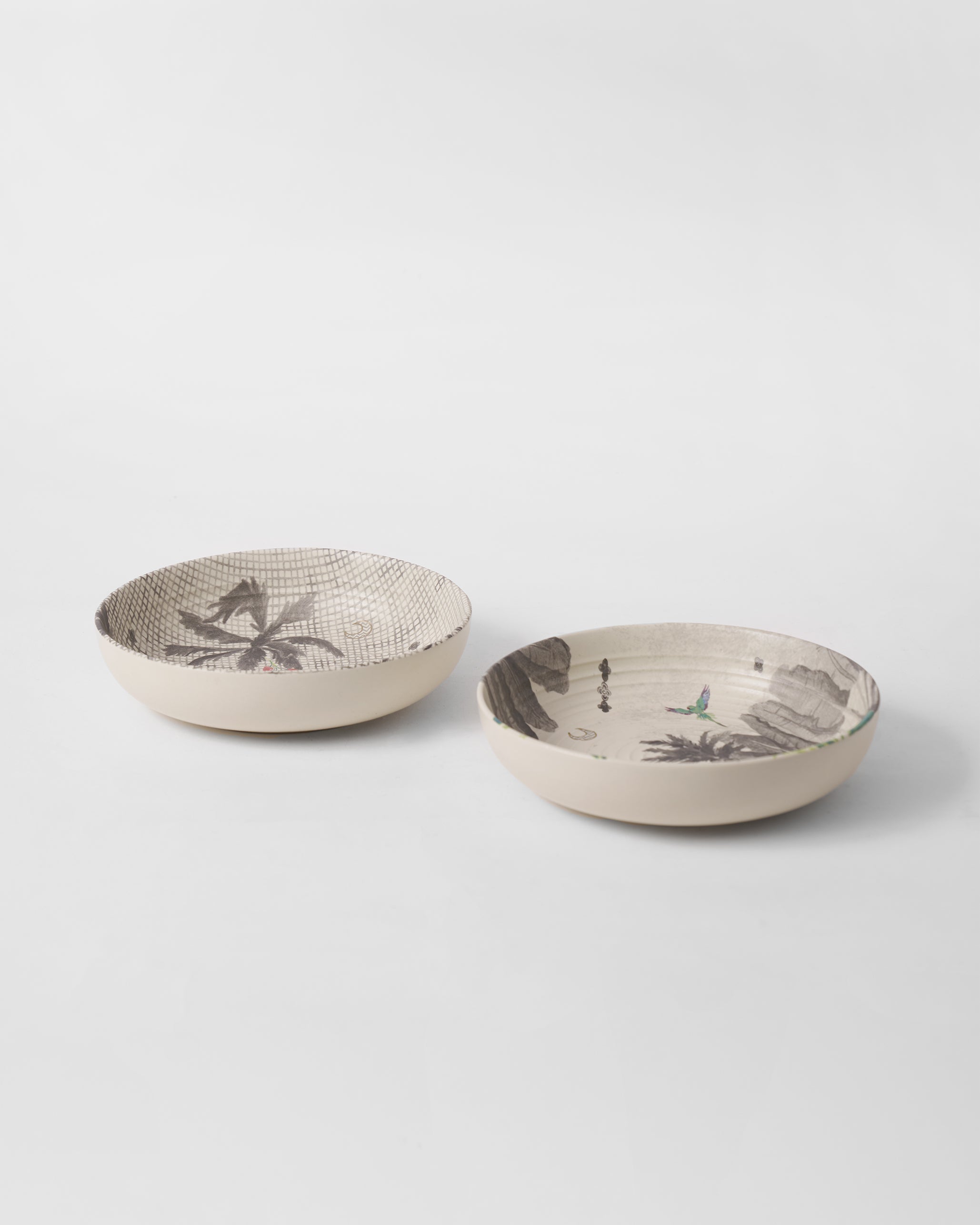Haathi Shallow Bowl - Set of 2