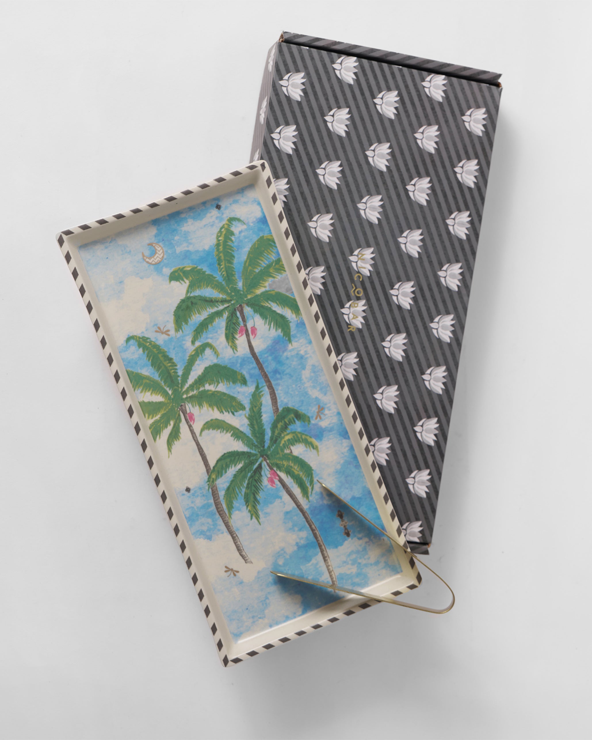 Haathi Cookie Tray with Tong