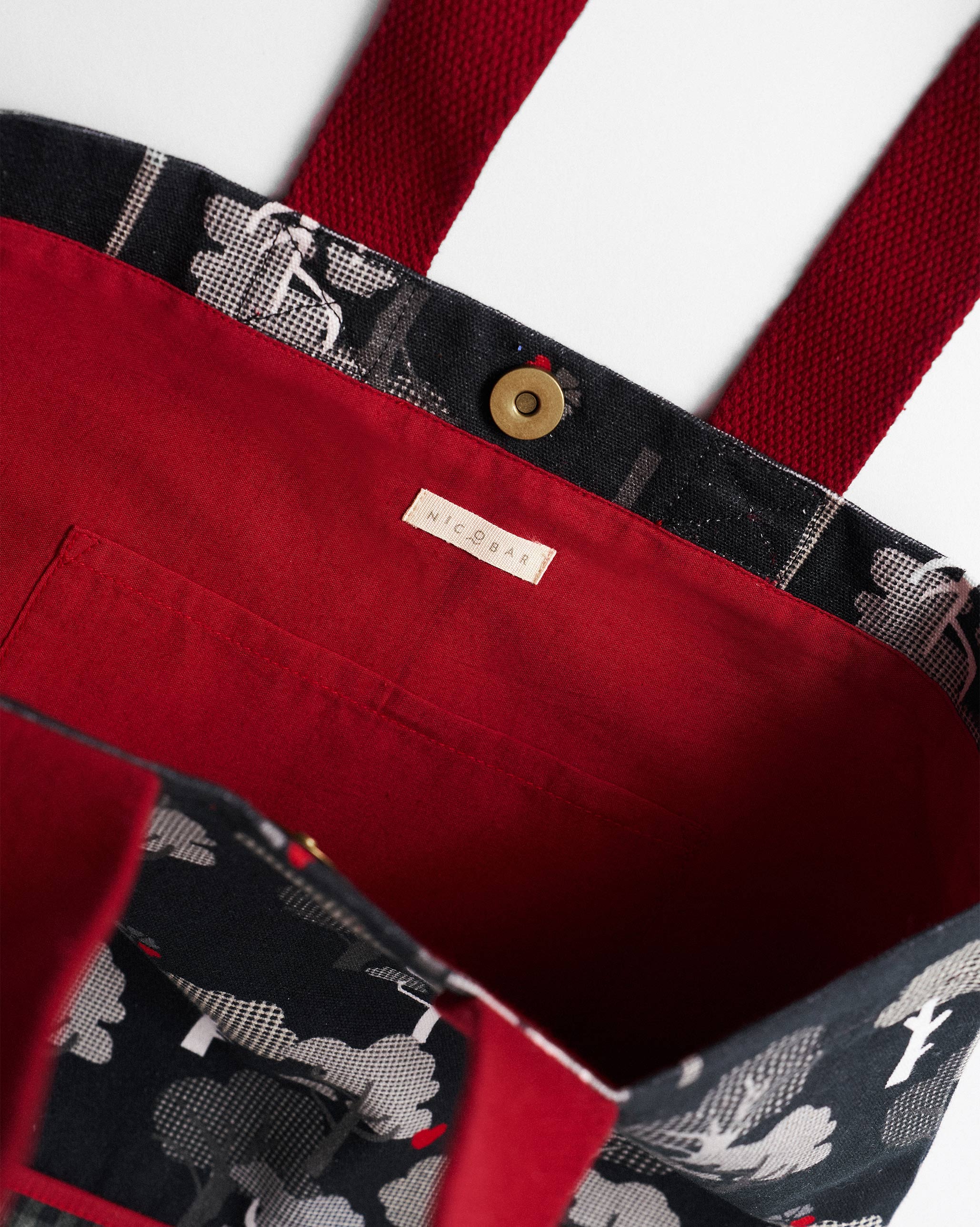 Bagan Tote - Black & Charcoal