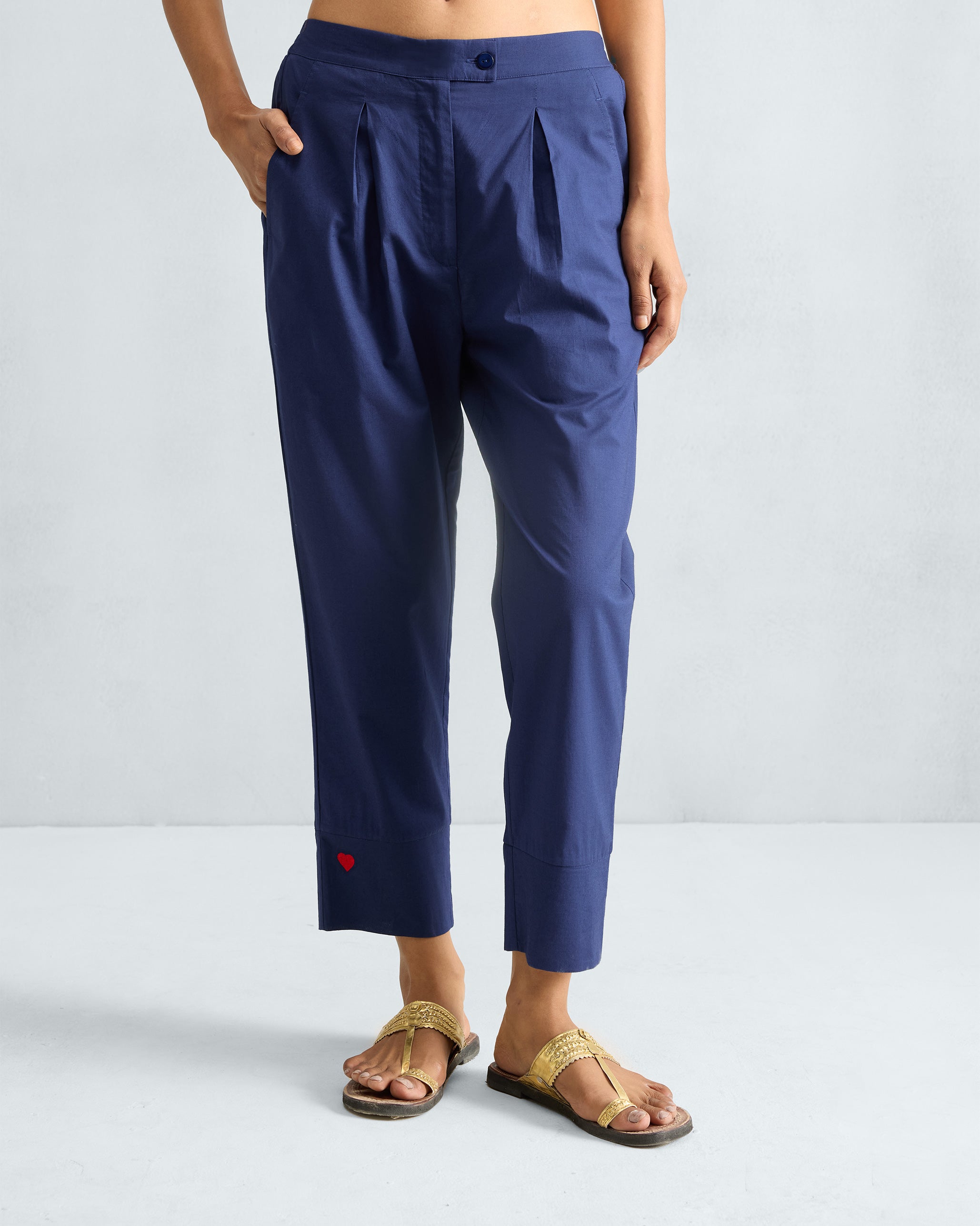 Narrow Pants - Ink Blue