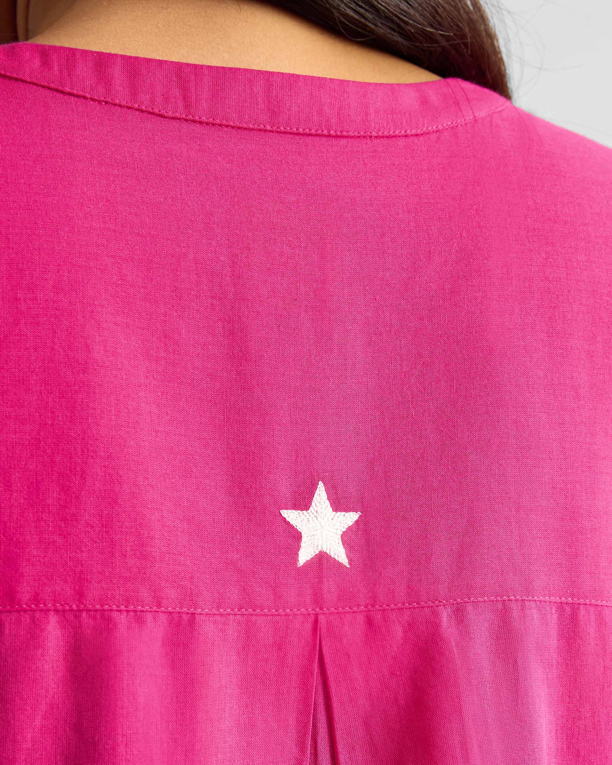 Lazy Sunday Tunic - Fuchsia