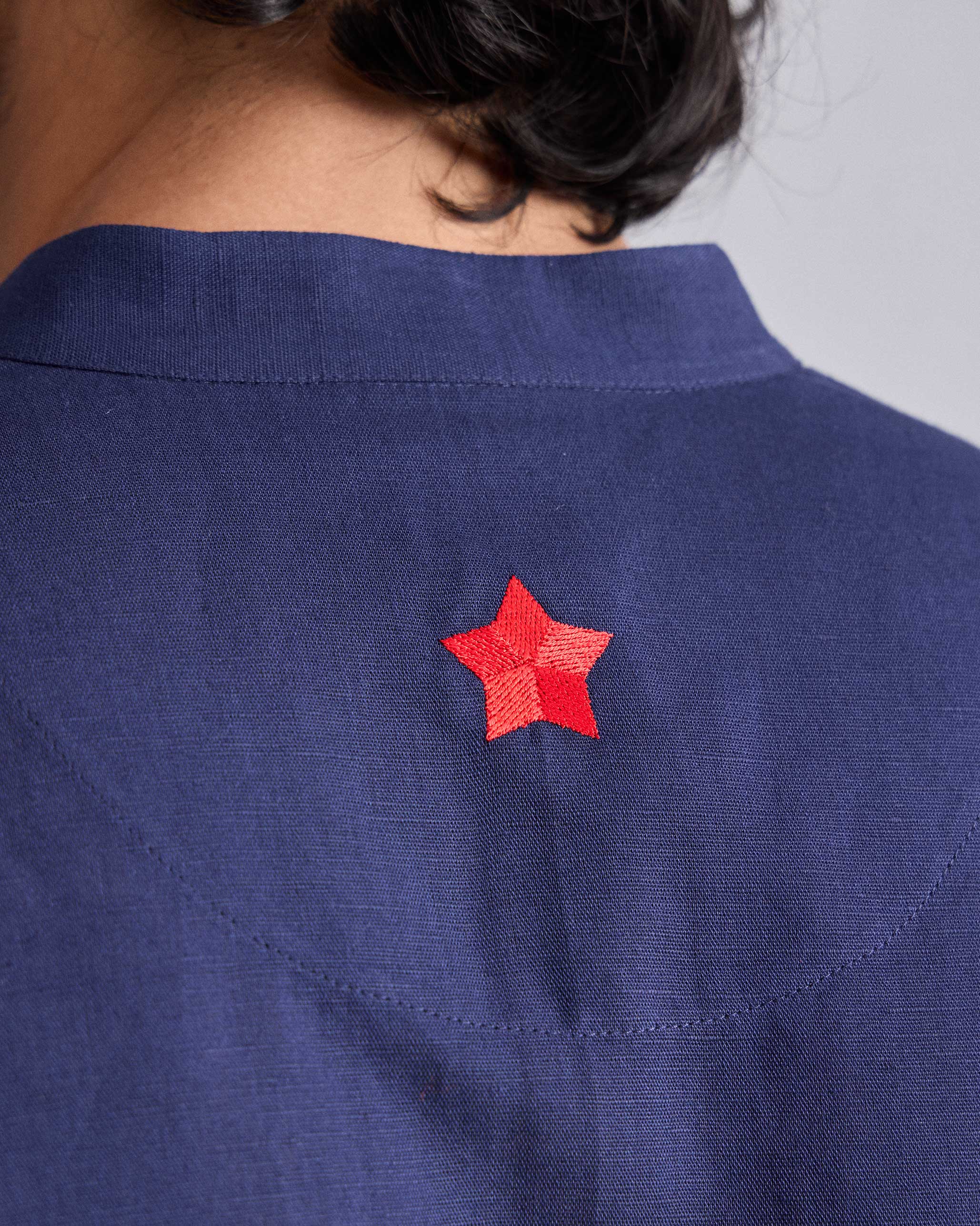 Chandni Chowk Kurta - Ink Blue