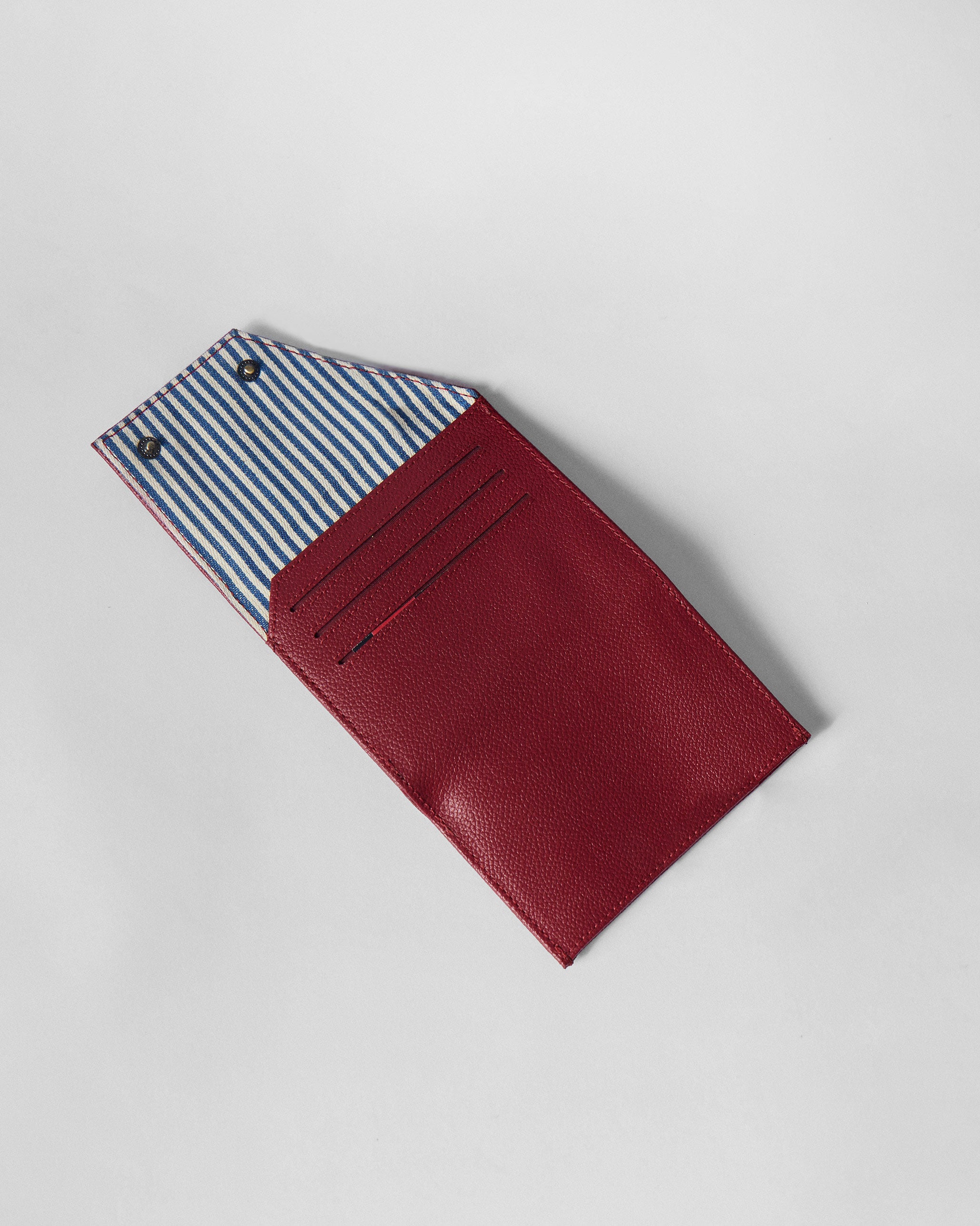Classic Tri-Fold Wallet - Red