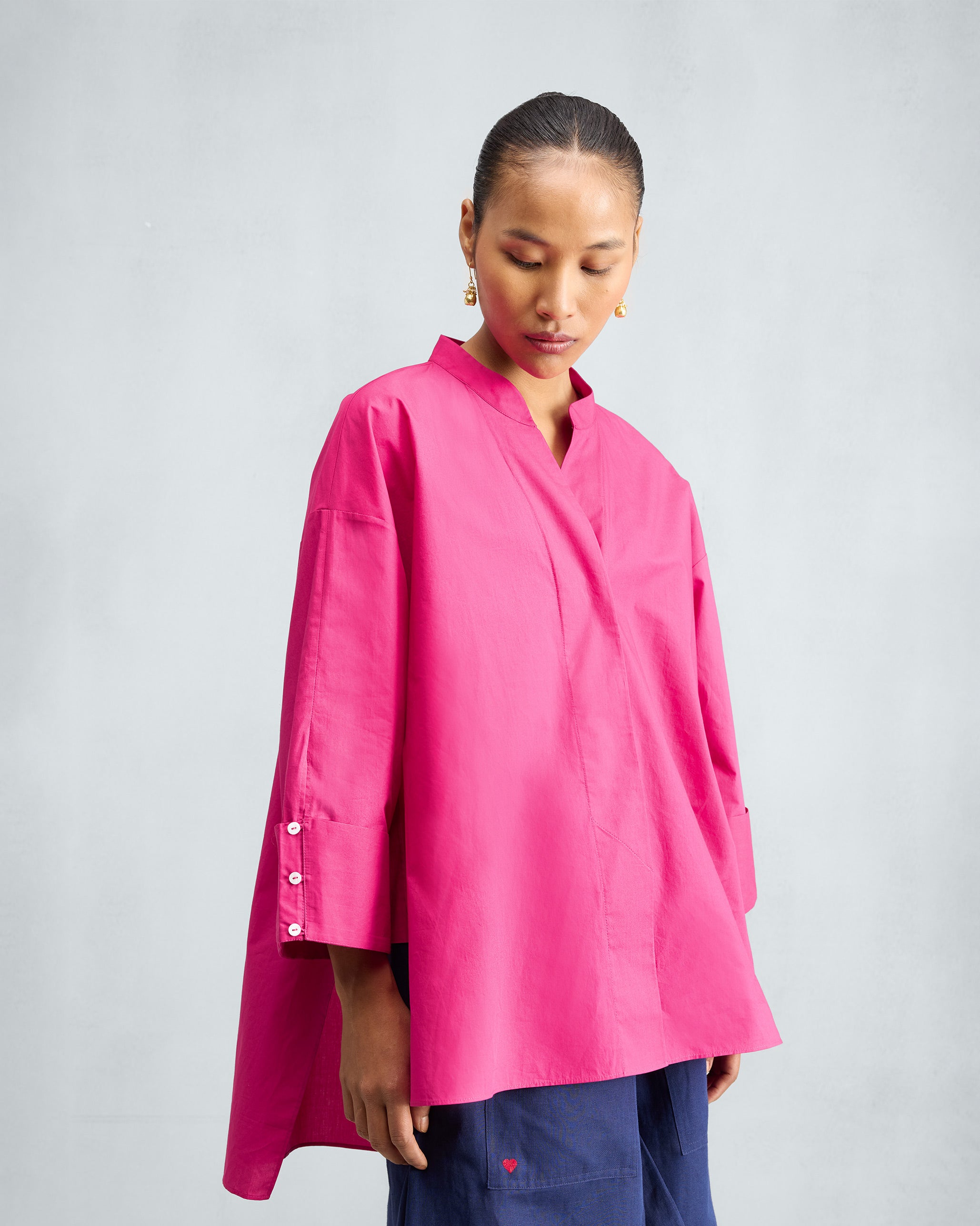 Cirrus Shirt - Fuchsia
