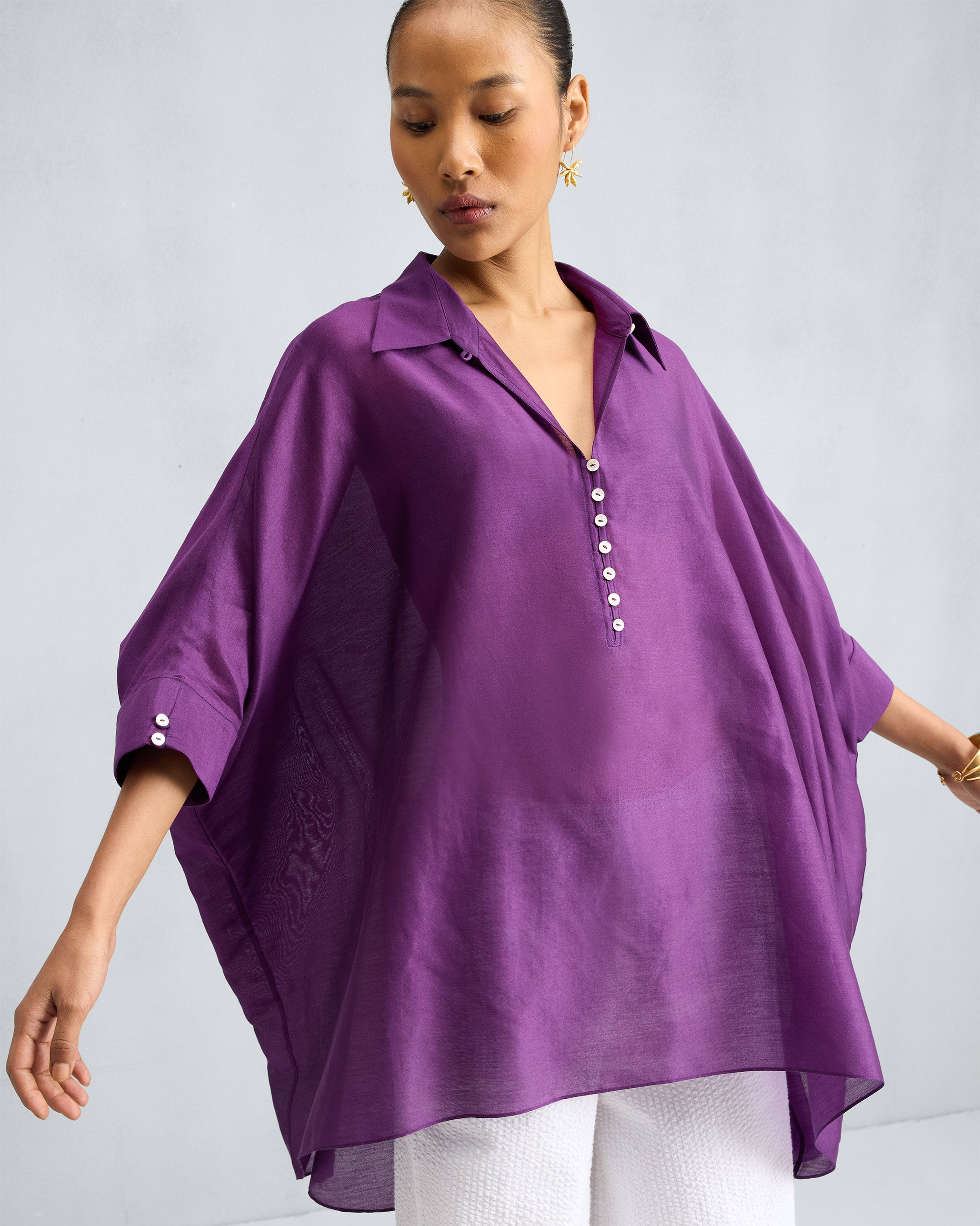 Hala Tunic - Purple