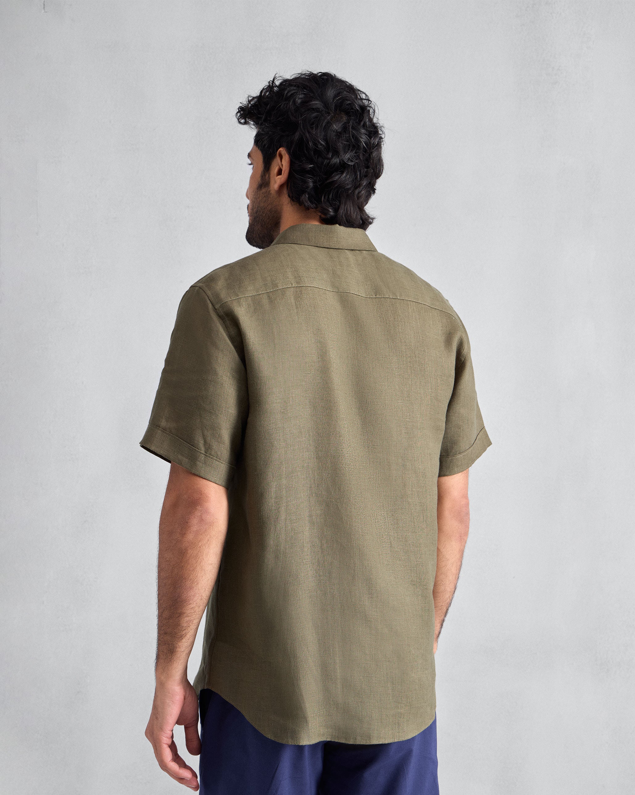 Half Sleeve Shirt - Olive