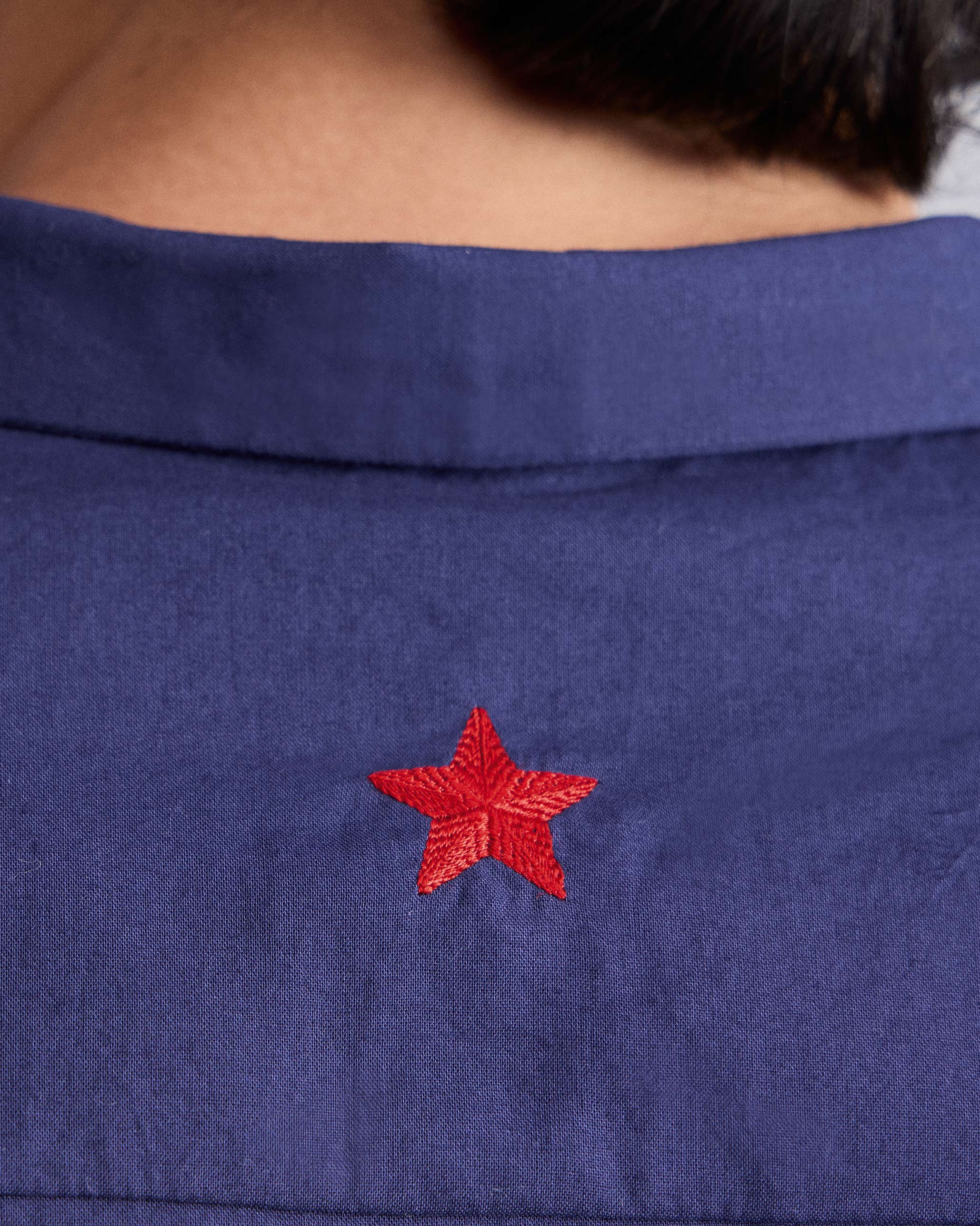 Riverine Shirt - Ink blue