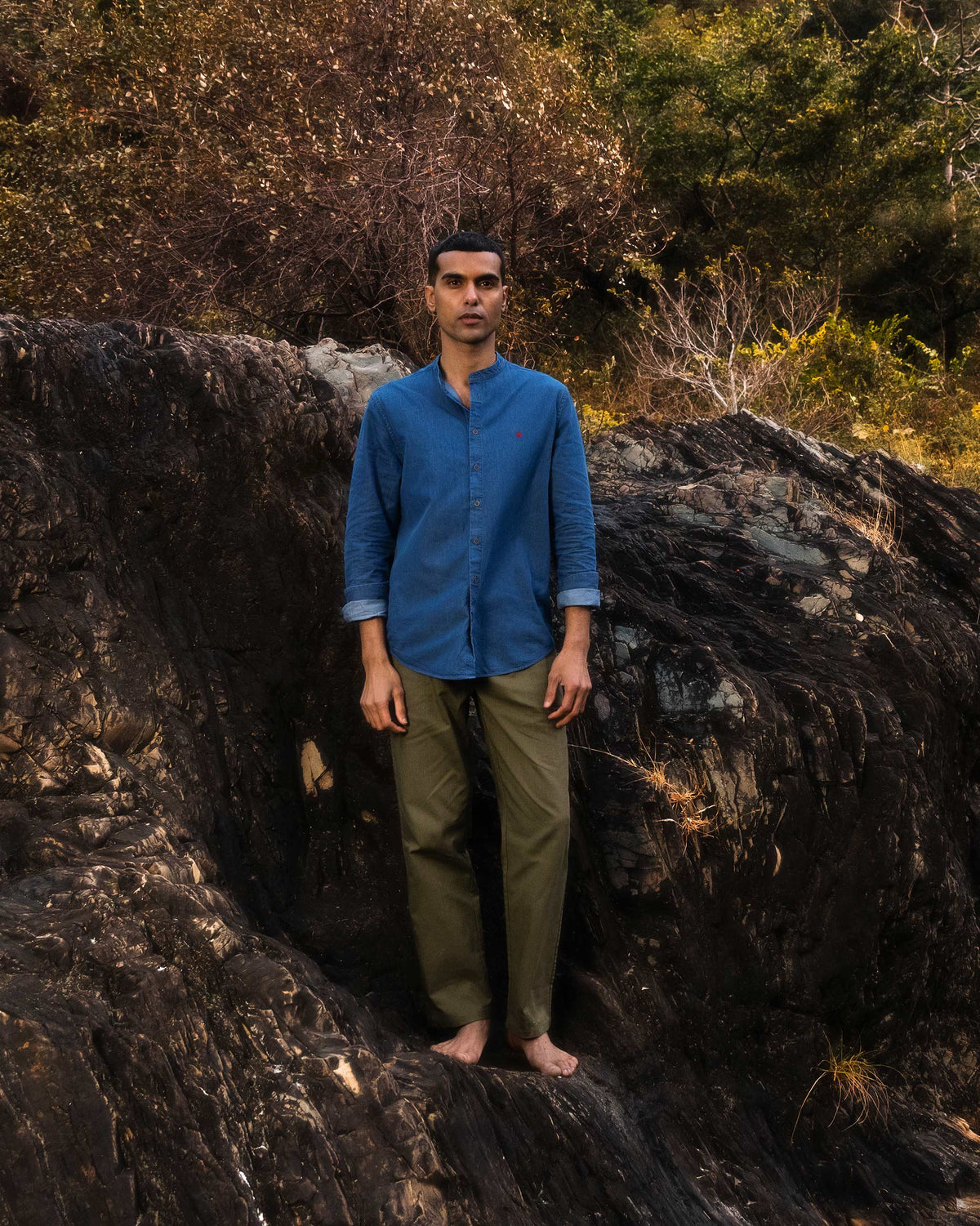 Nawab Shirt - Denim