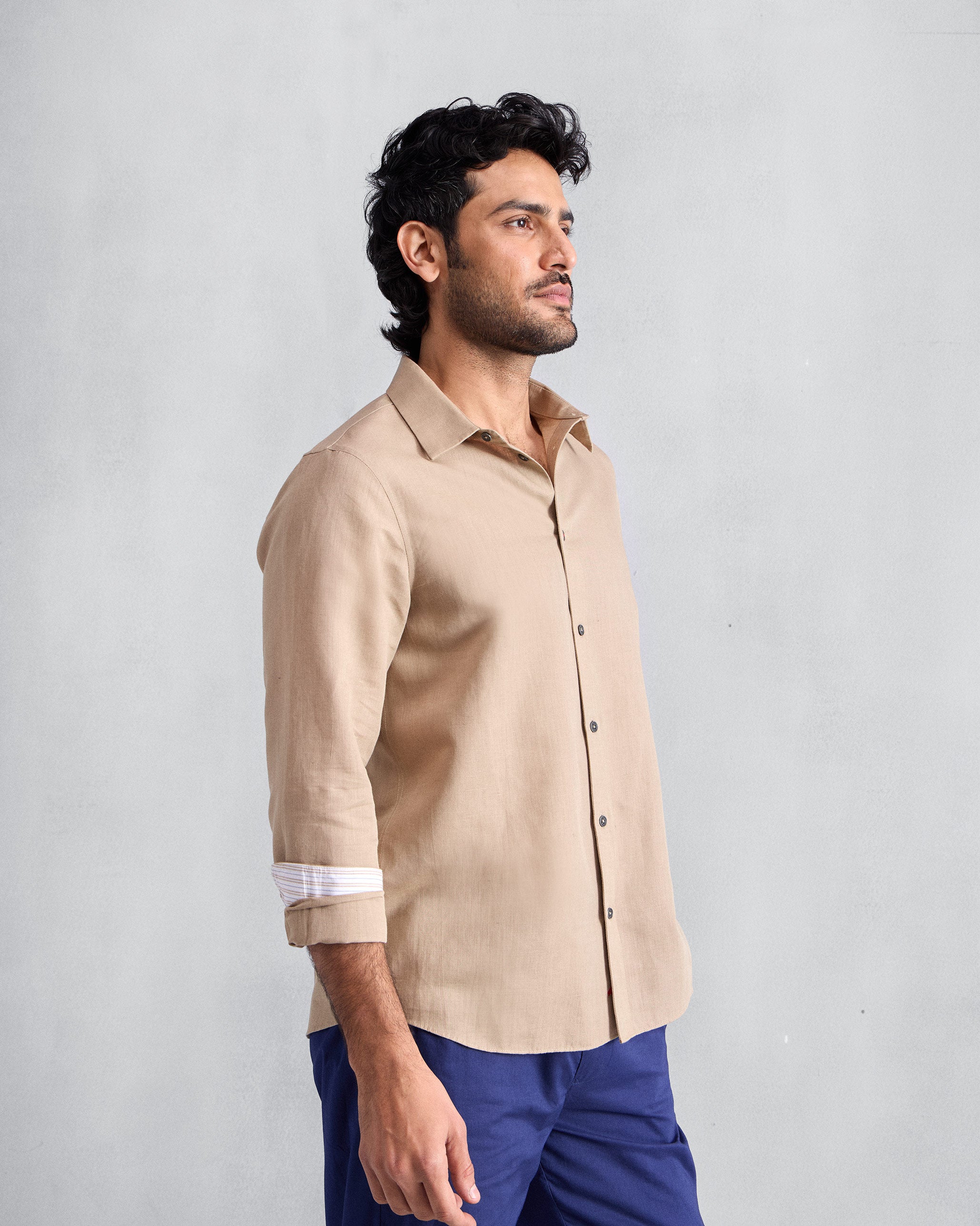 Classic Shirt - Beige