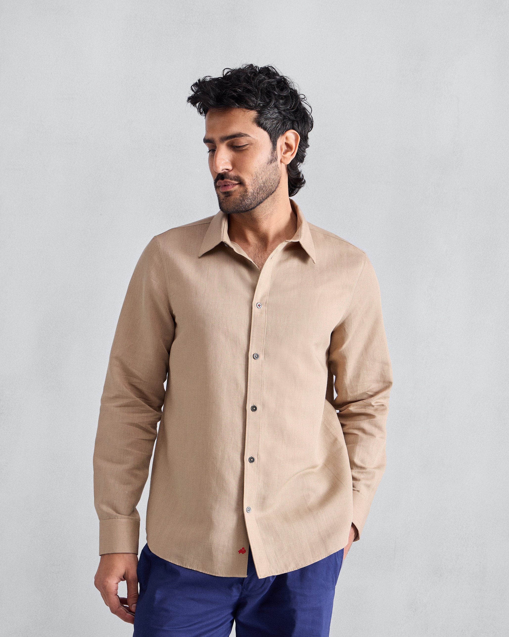 Classic Shirt - Beige