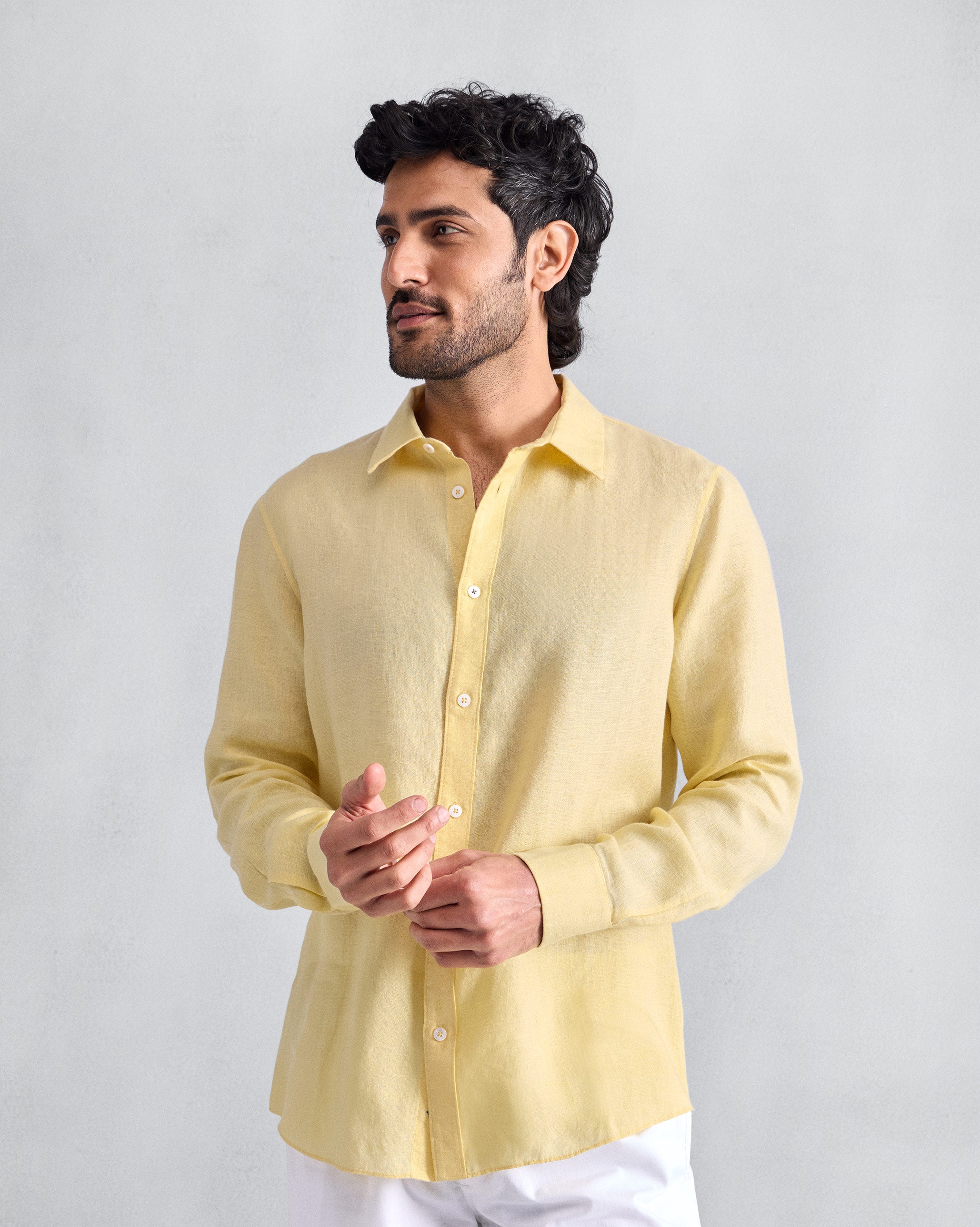 Classic Shirt - Lemon