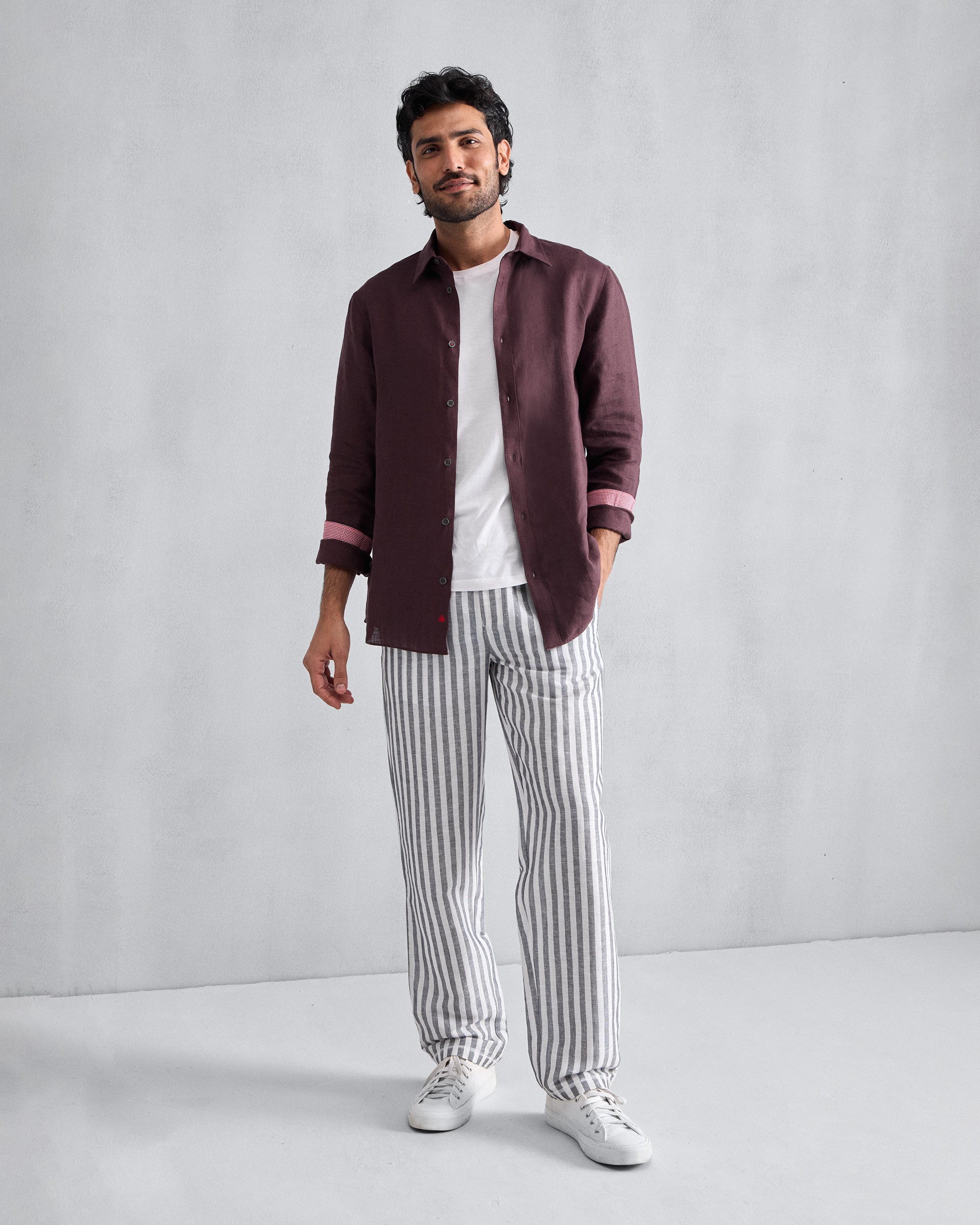 Classic Shirt - Chocolate Plum