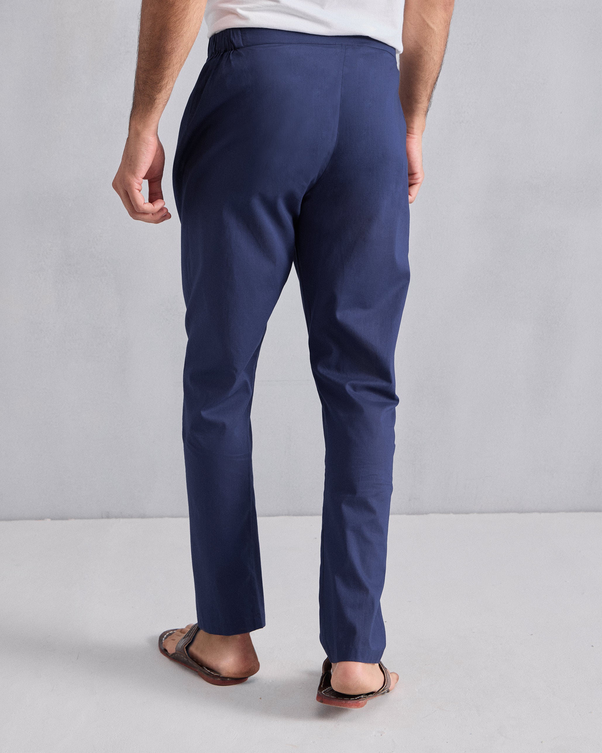 Kurta Pants - Ink Blue