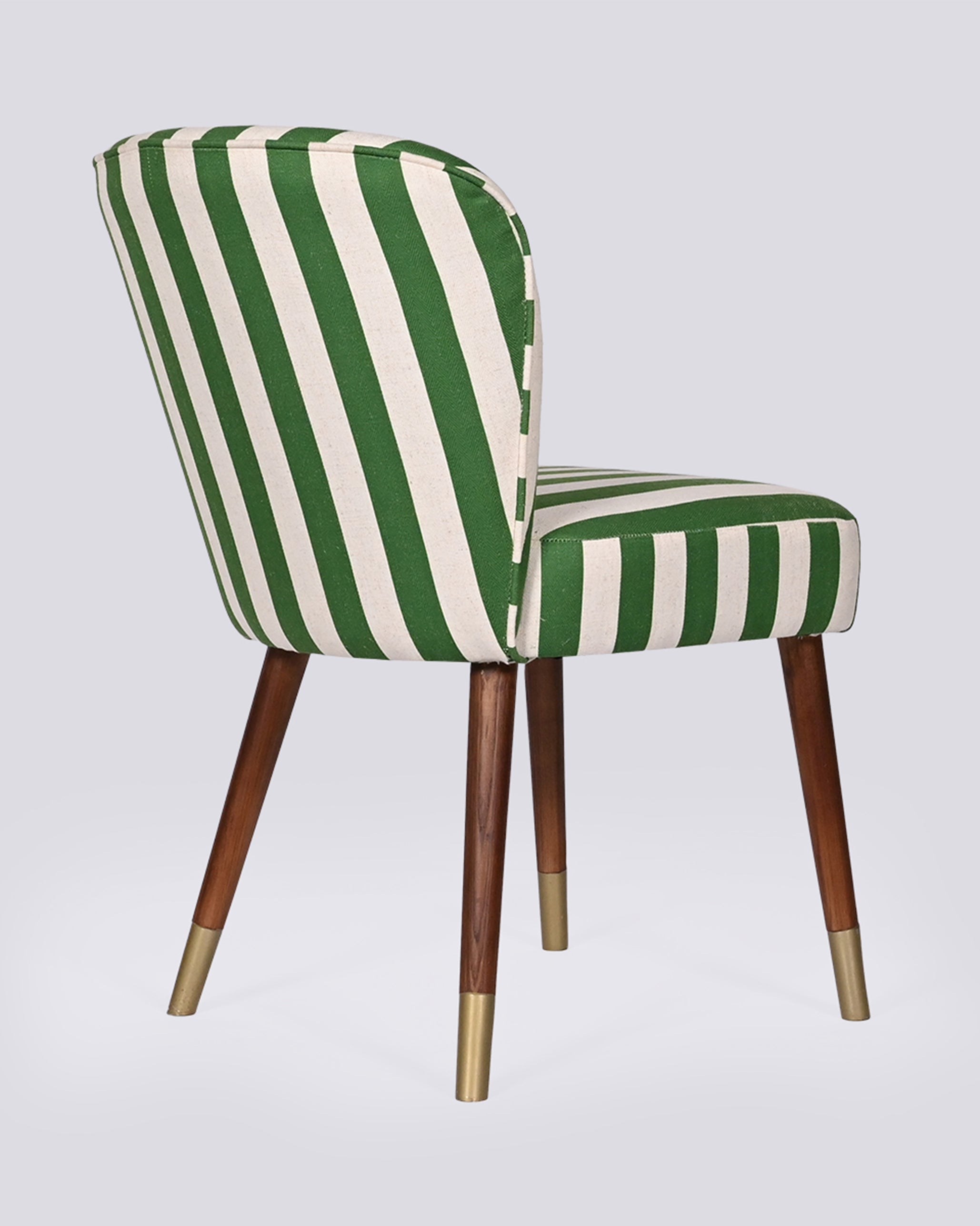 Rain Dining Chair - Green Stripes - THOT x Nico Sanctuary
