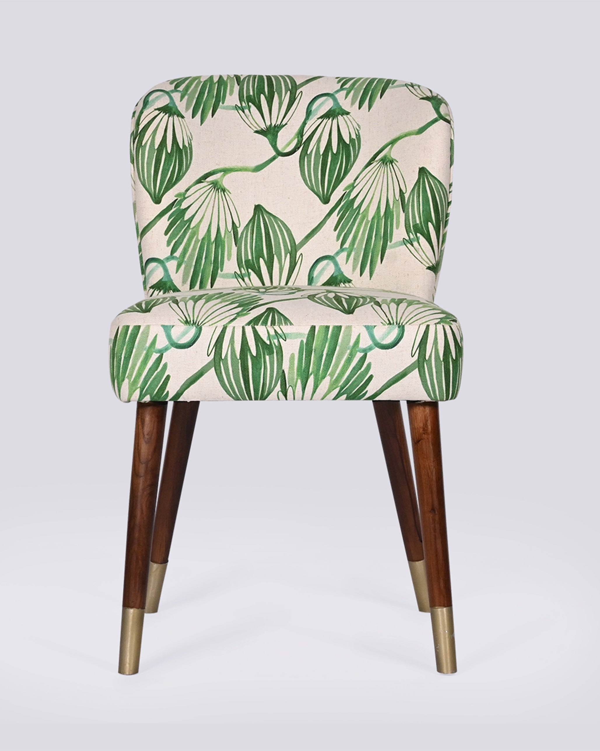 Breeze Dining Chair - Green Blooms - THOT x Nico Sanctuary