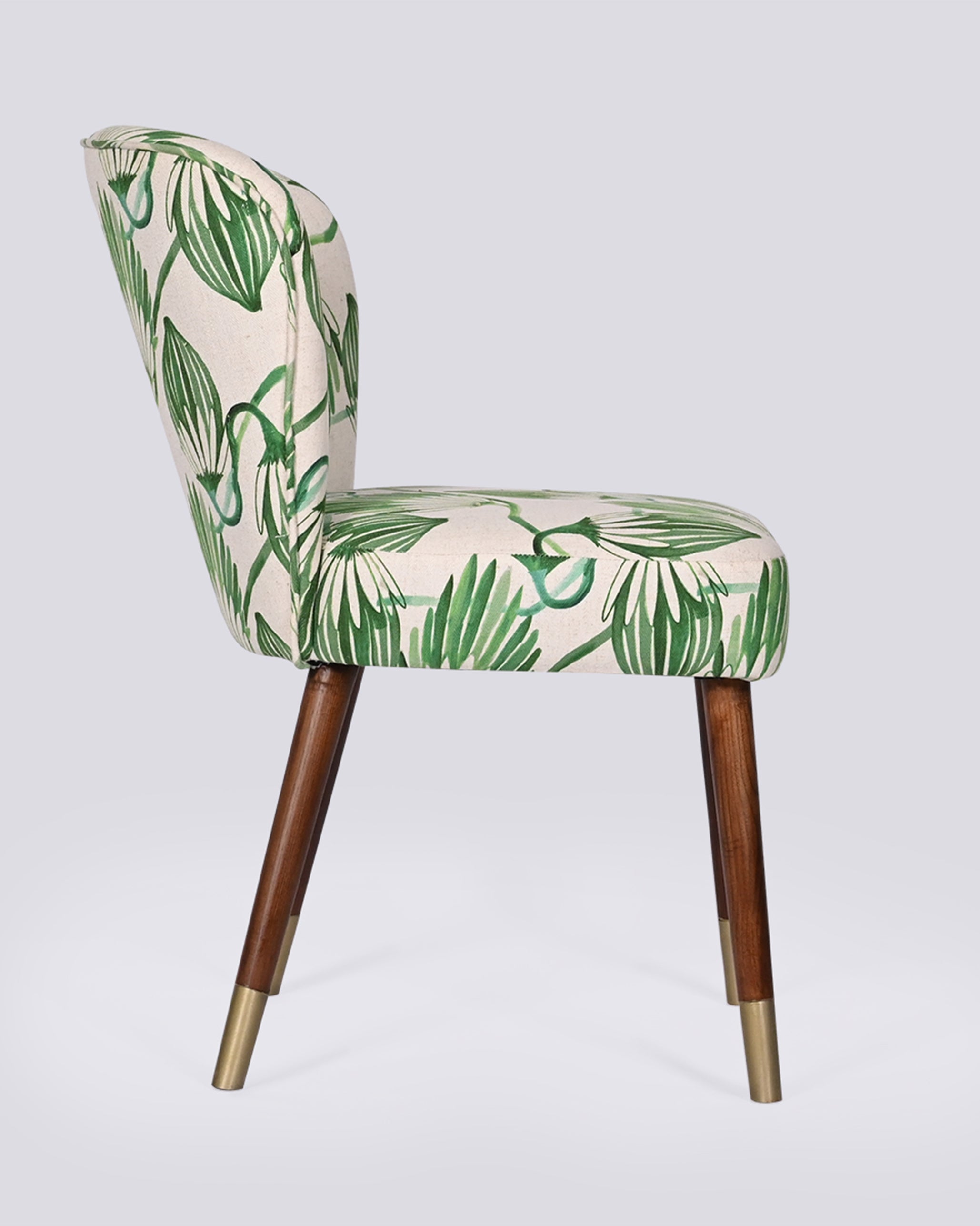Breeze Dining Chair - Green Blooms - THOT x Nico Sanctuary