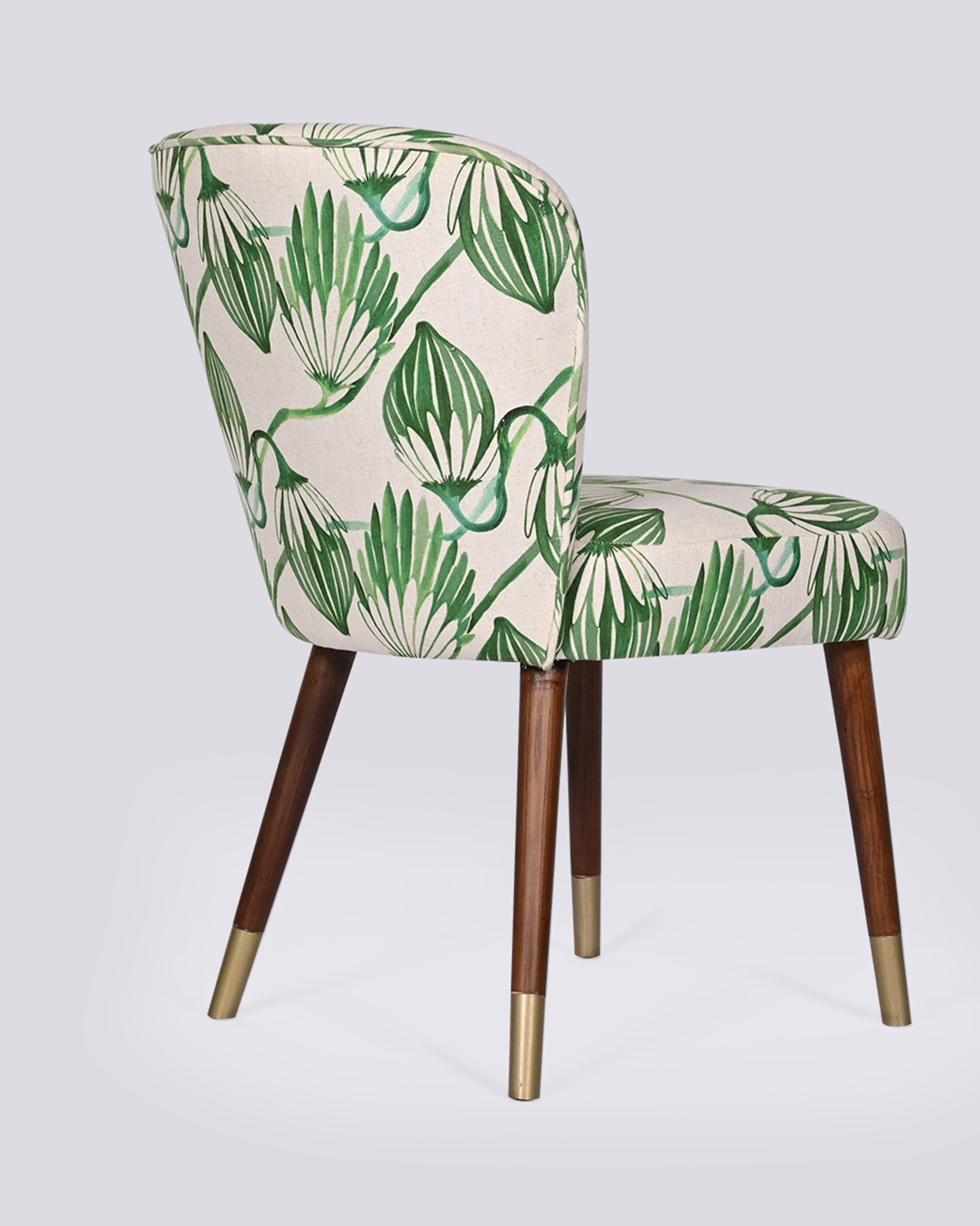 Breeze Dining Chair - Green Blooms - THOT x Nico Sanctuary