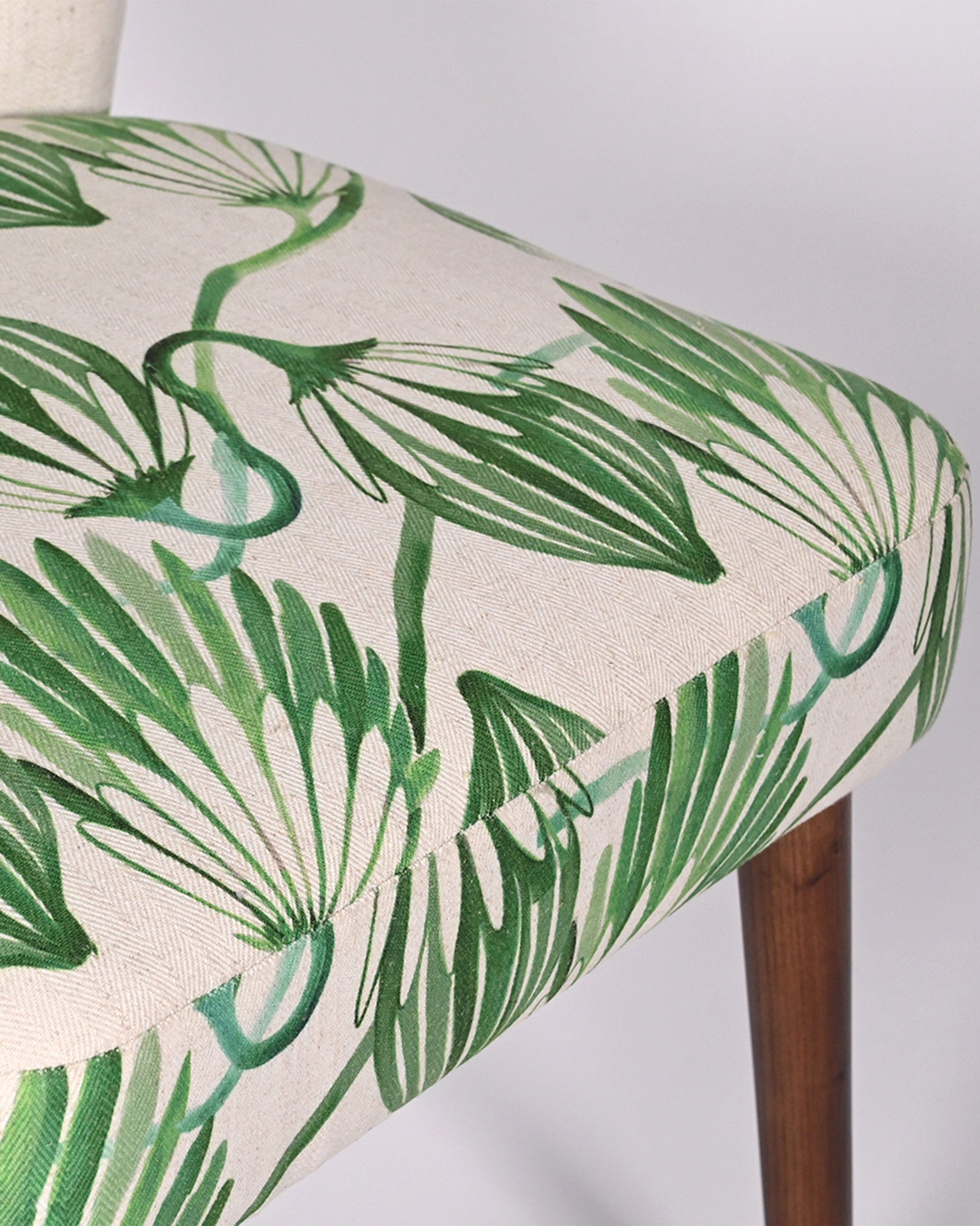 Breeze Dining Chair - Green Blooms - THOT x Nico Sanctuary