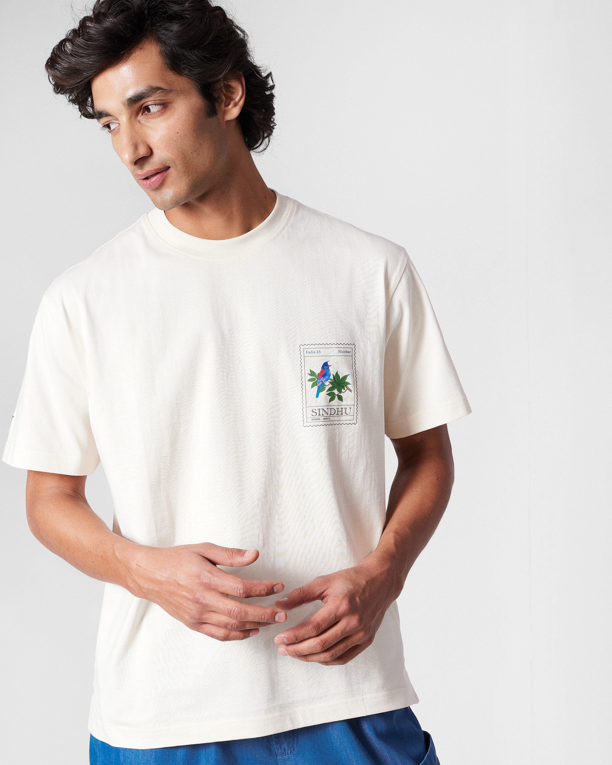 Bulbul T-Shirt - Ivory