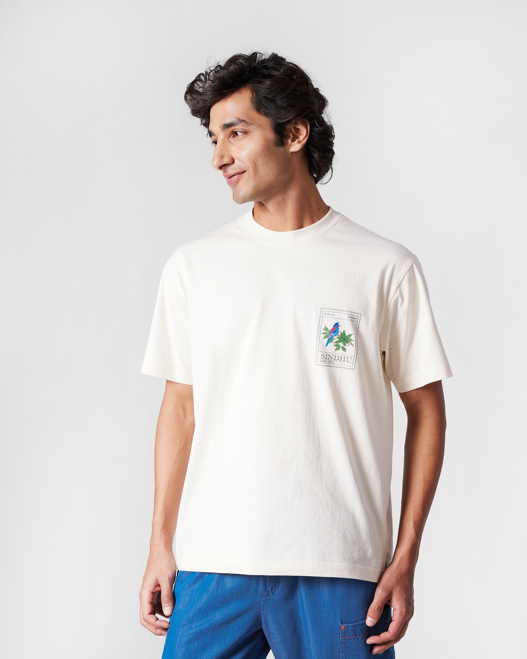 Bulbul T-Shirt - Ivory