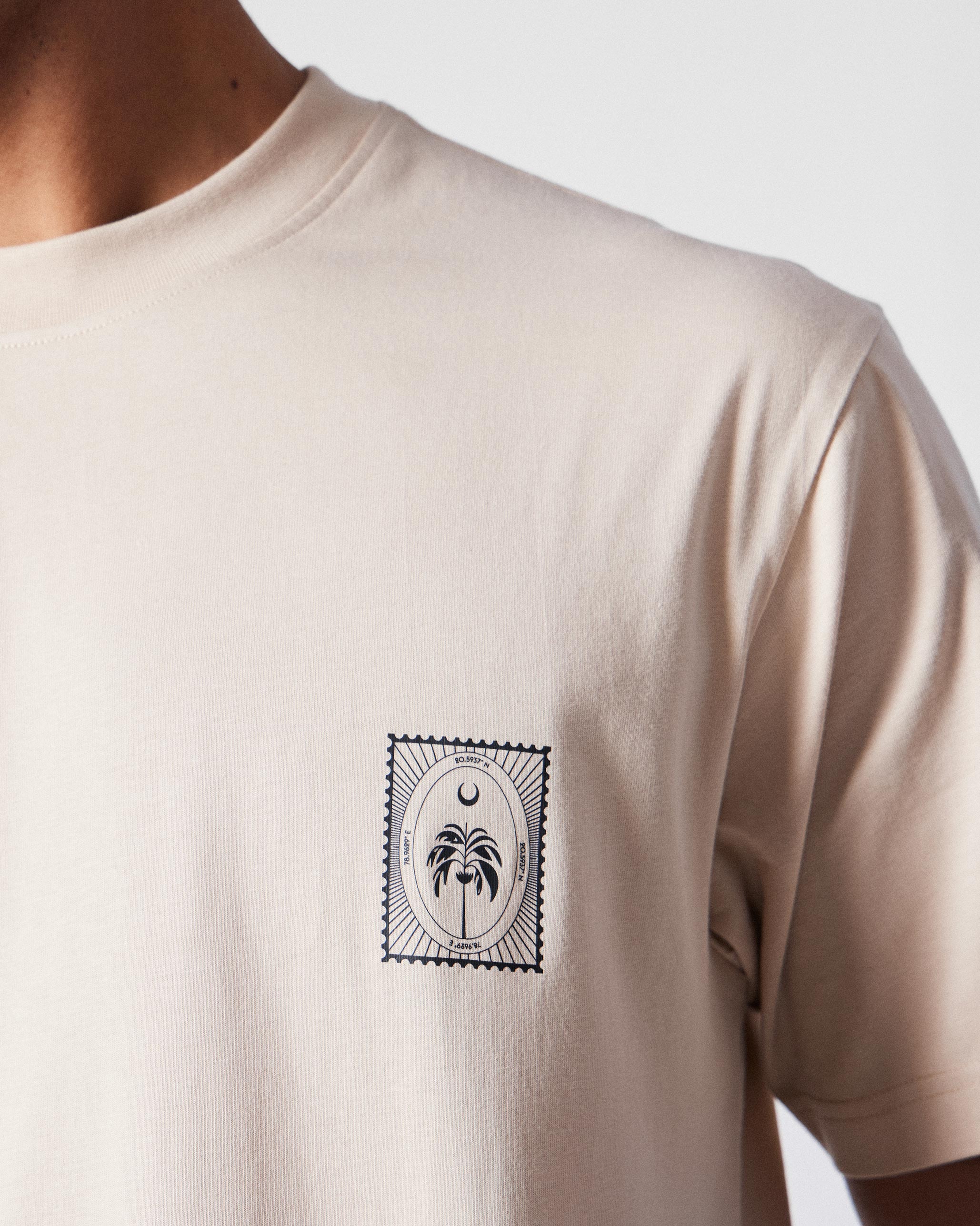Postal T-Shirt - Beige